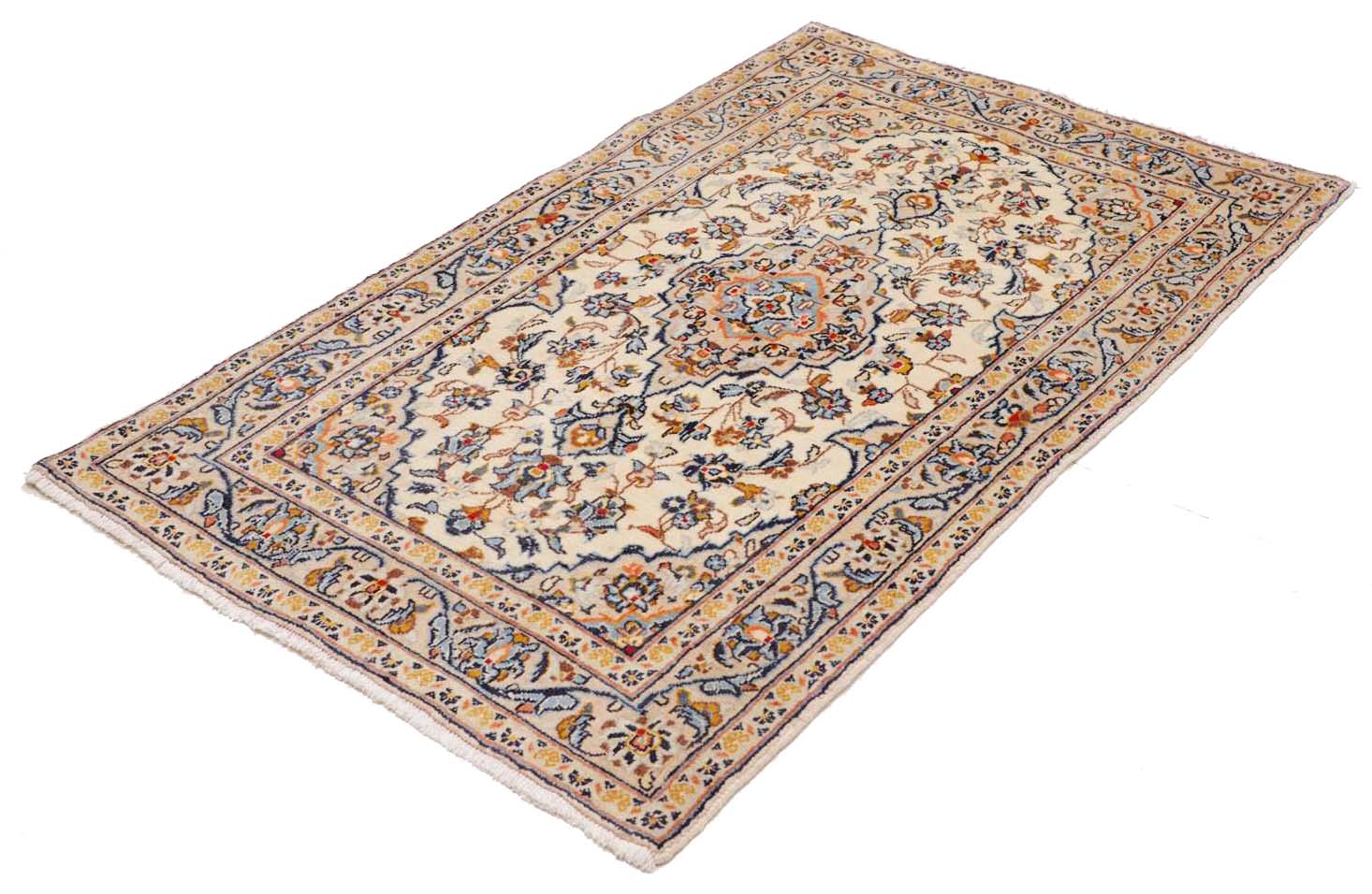 Handgeknüpfter Kashan Perserteppich 96 × 156 cm