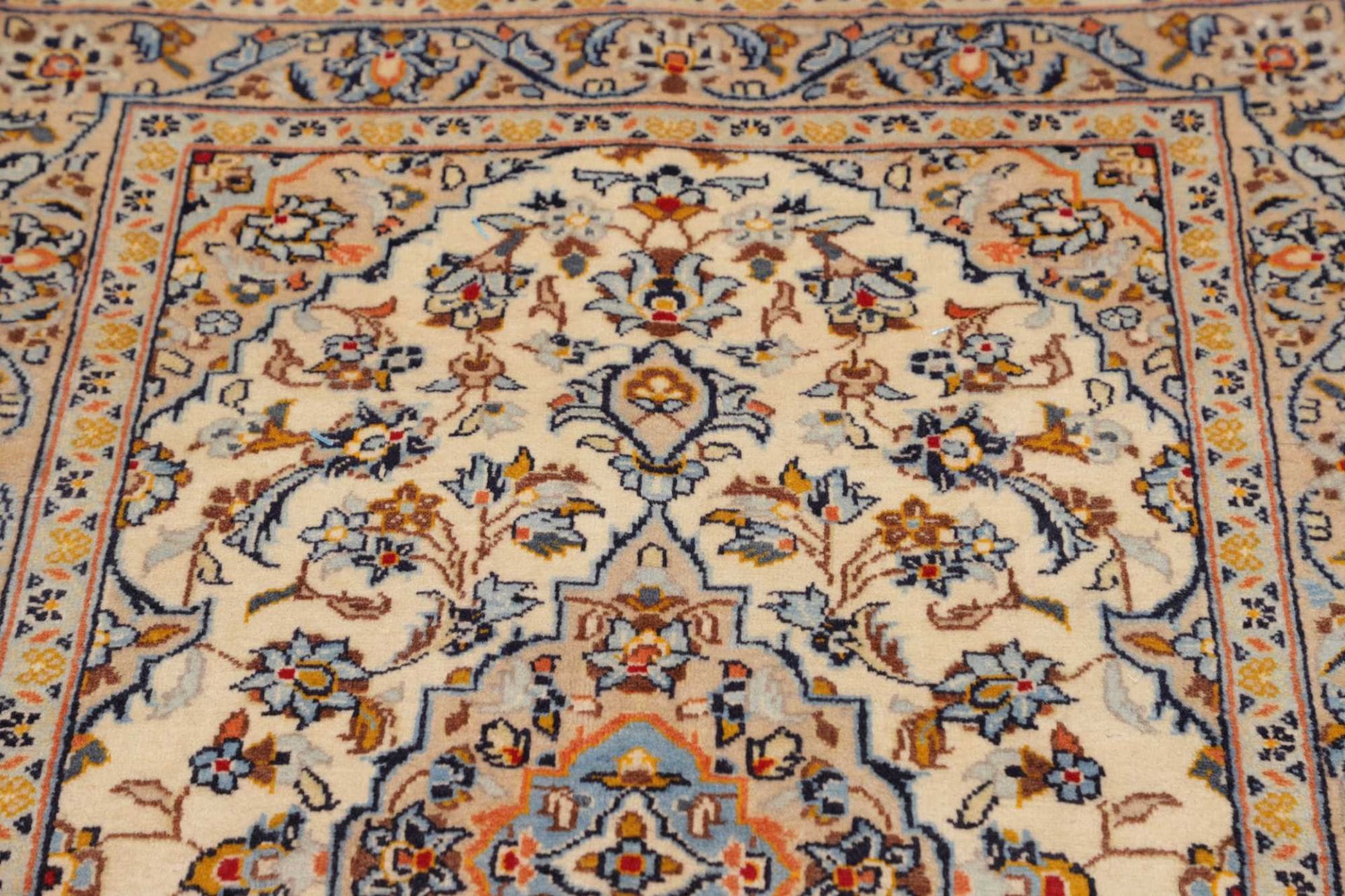 Handgeknüpfter Kashan Perserteppich 96 × 156 cm