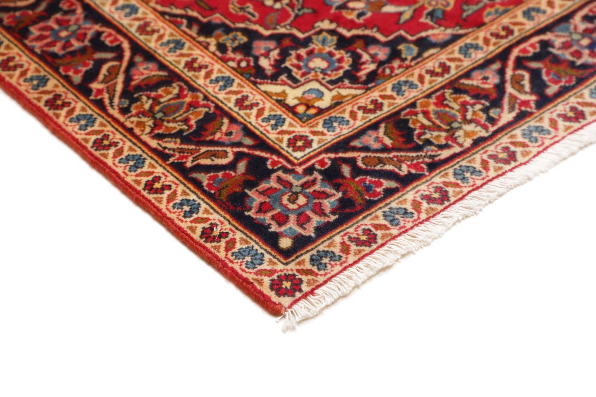 Handgeknüpfter Kashan Perserteppich 100 × 140 cm