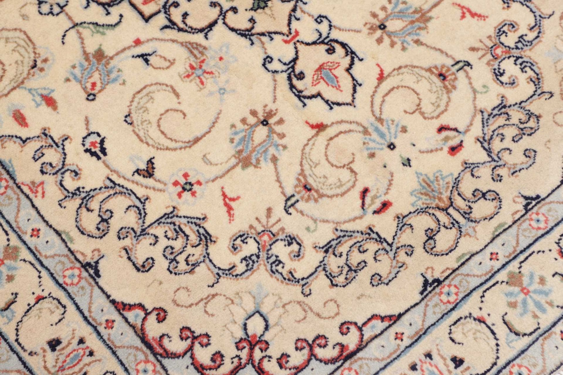 Kashan Perserteppich aus Iran, 99 × 148 cm