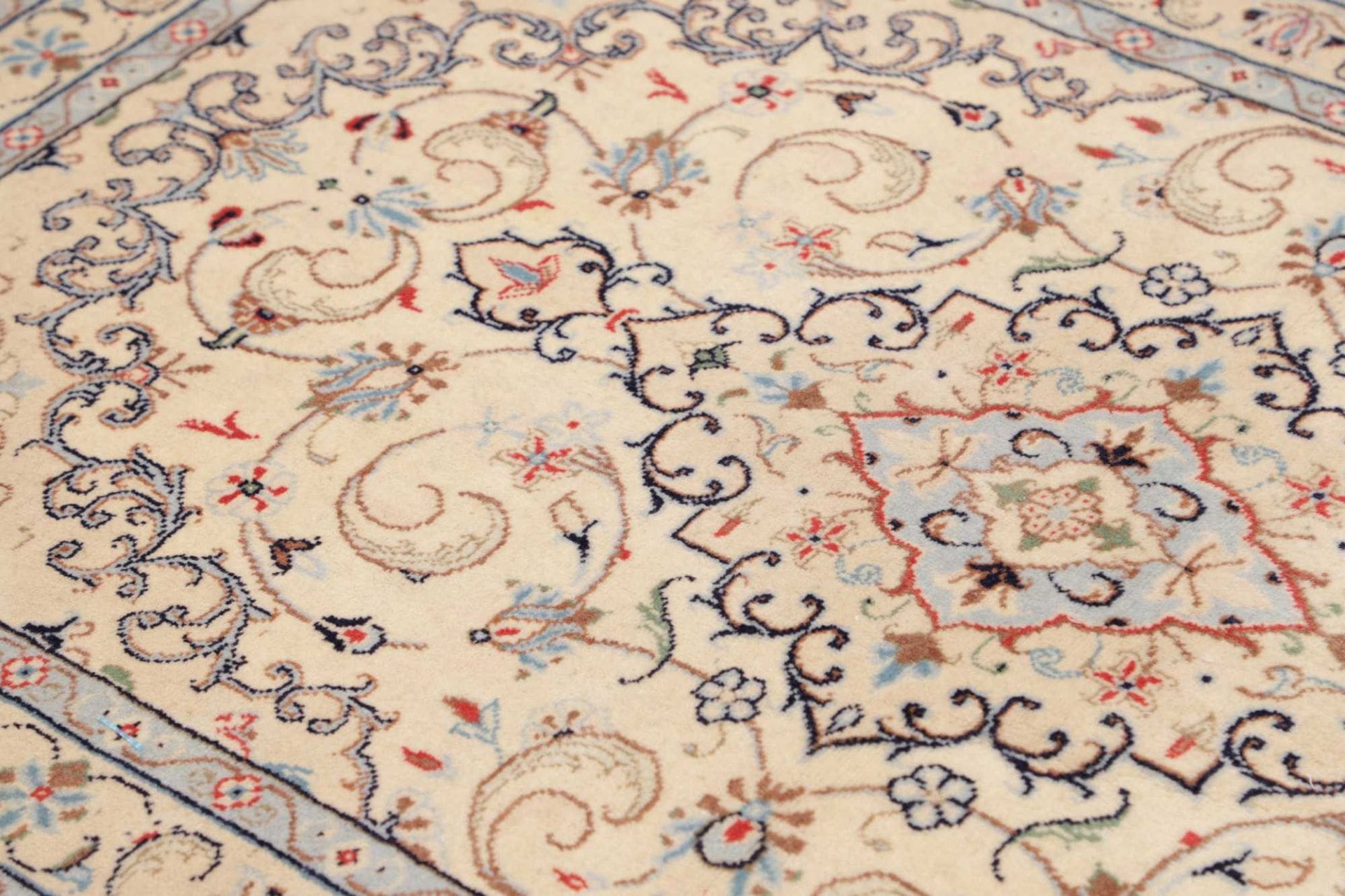 Kashan Perserteppich aus Iran, 99 × 148 cm
