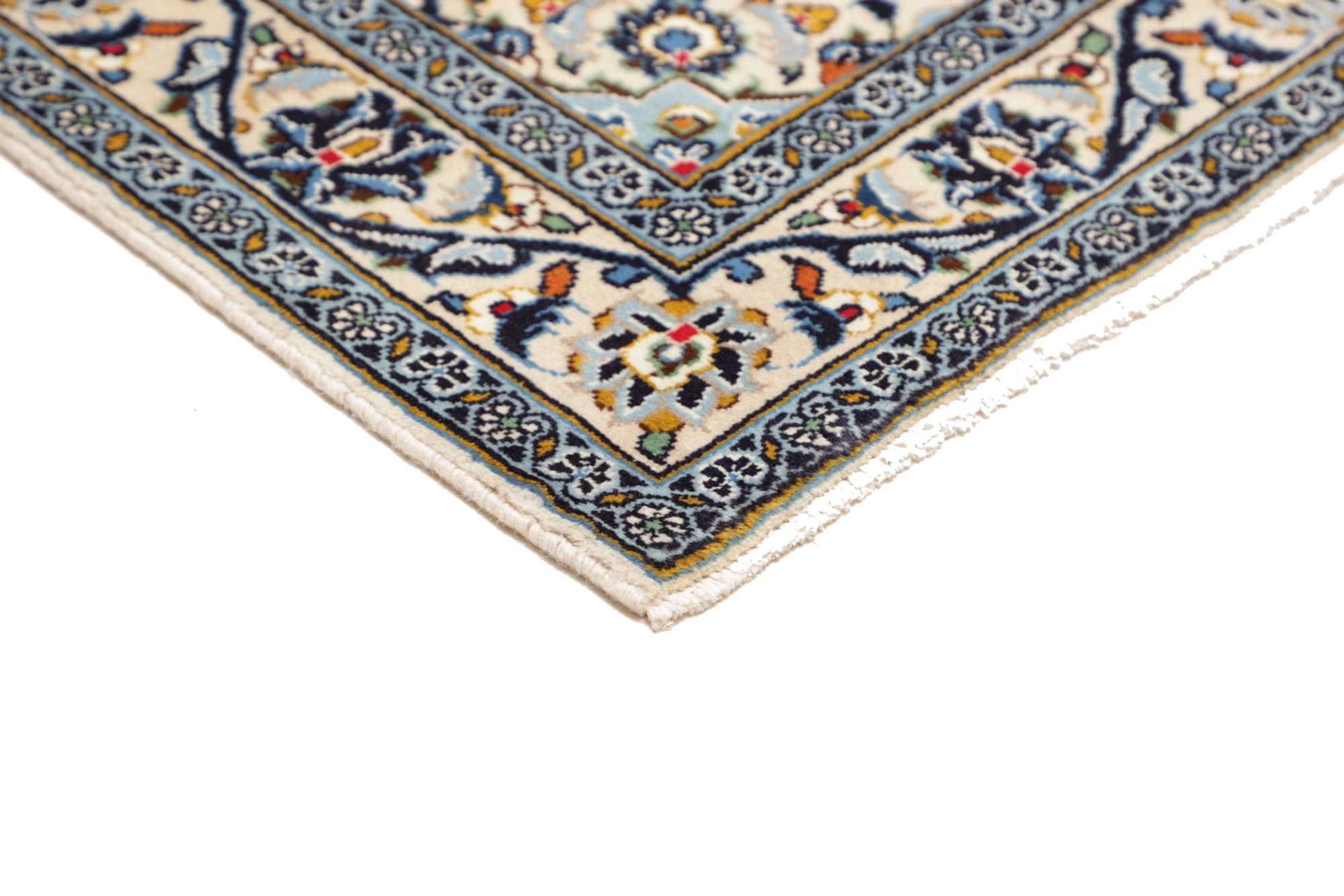 Kashan Perserteppich 99 × 150 cm aus Wolle, handgeknüpft