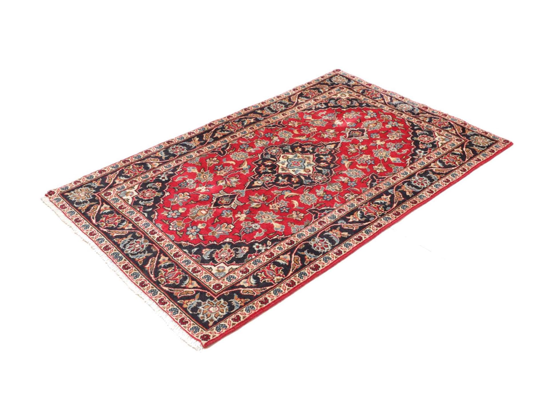 Handgeknüpfter Kashan Perserteppich 99 × 153 cm