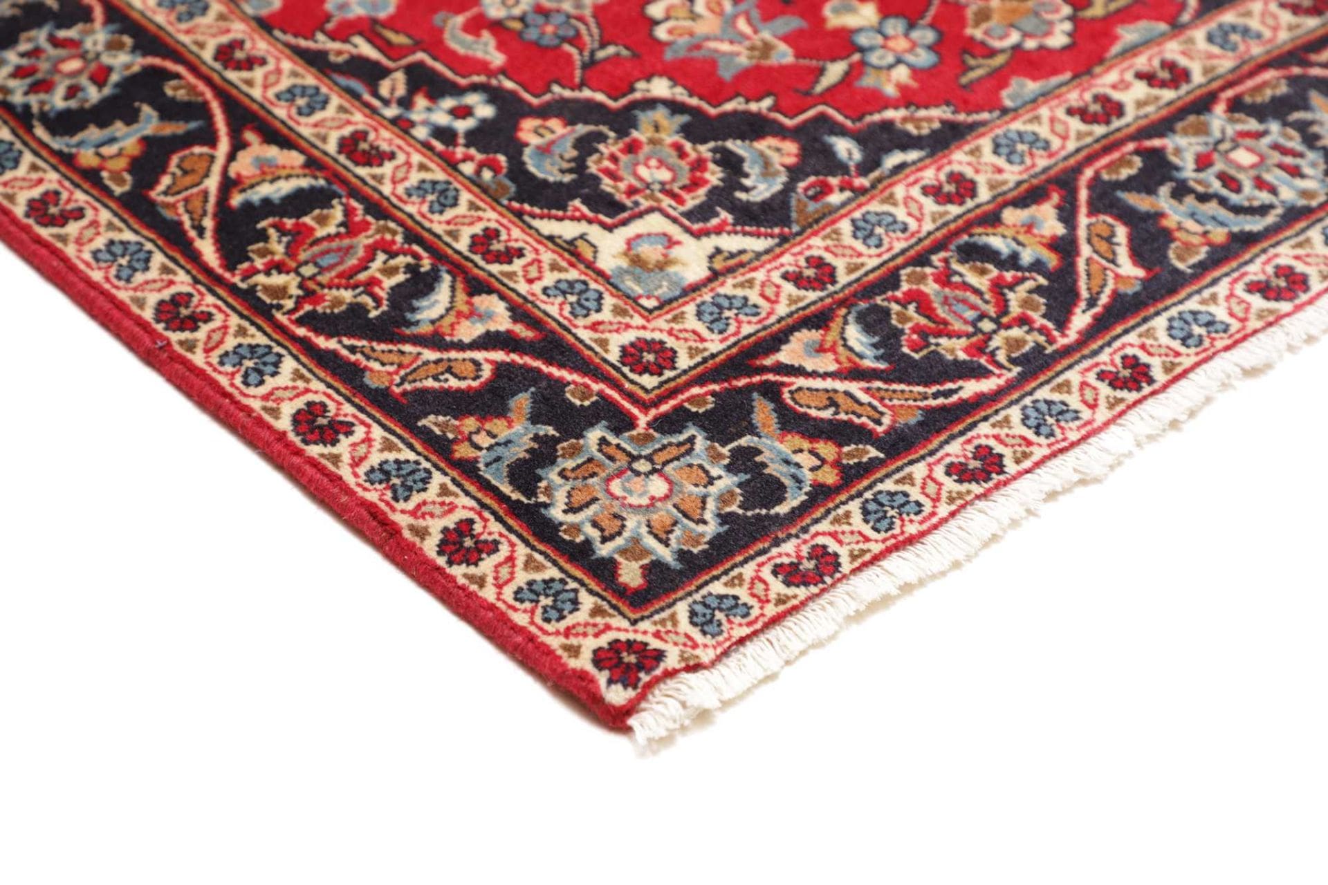 Handgeknüpfter Kashan Perserteppich 99 × 153 cm