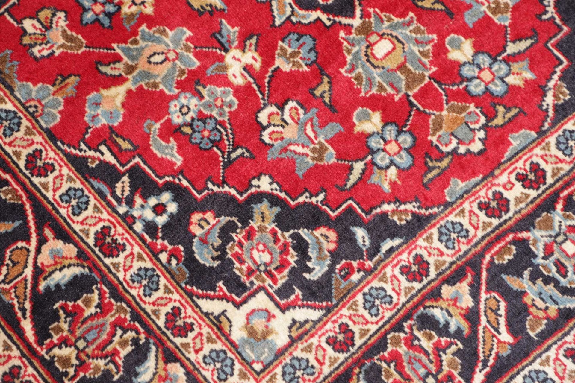 Handgeknüpfter Kashan Perserteppich 99 × 153 cm