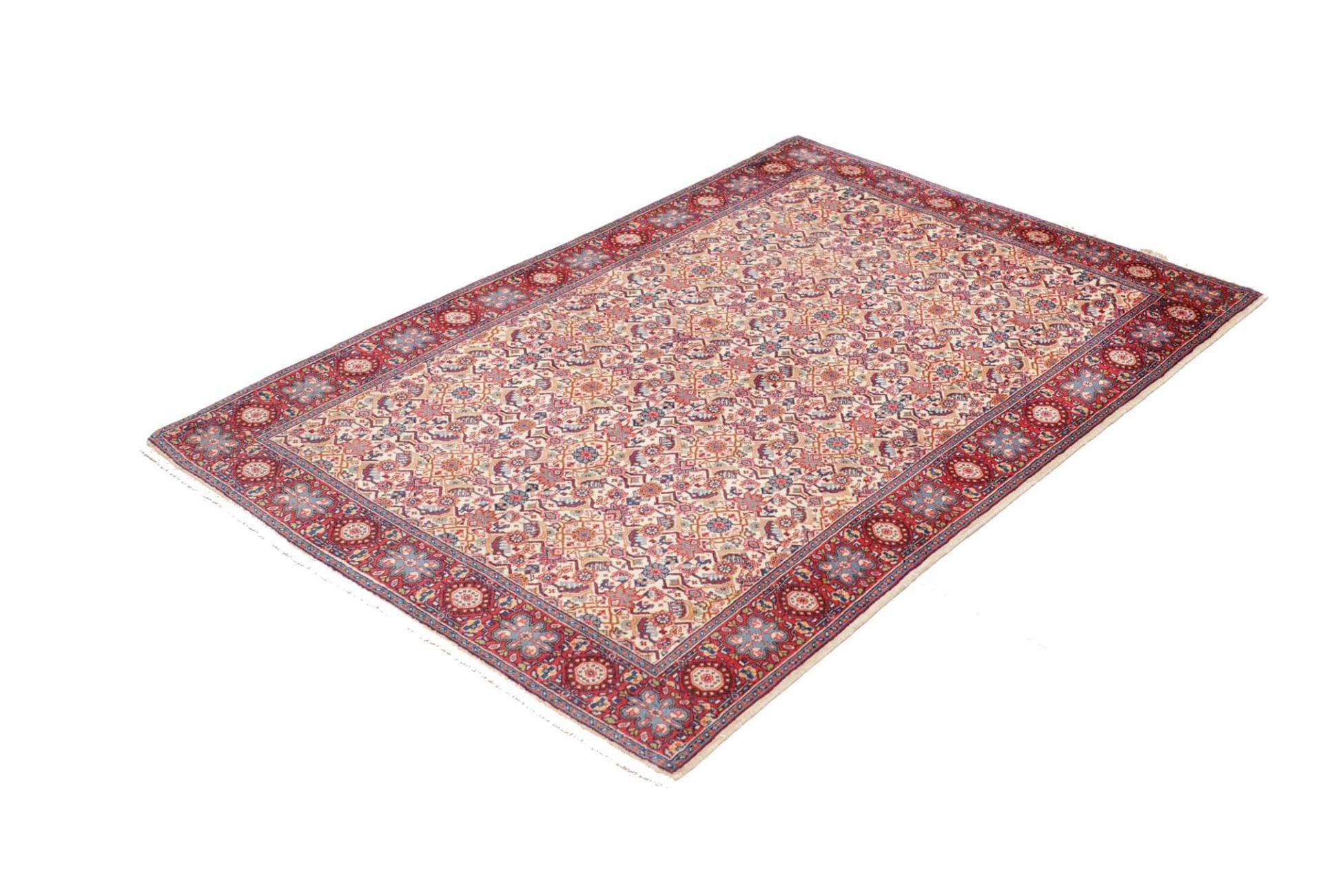 Handgeknüpfter Sarough Farahan Perserteppich 105 × 150 cm