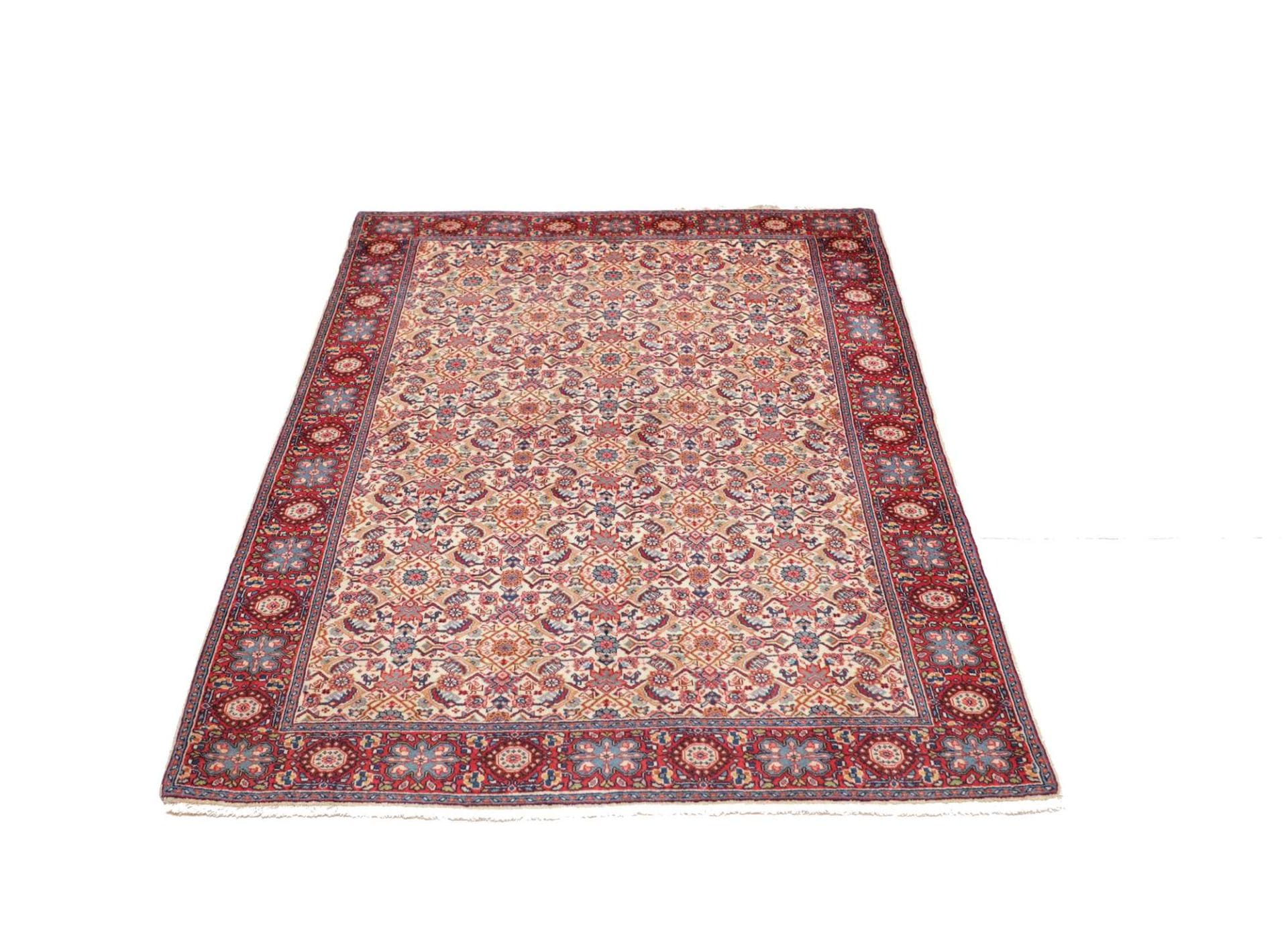 Handgeknüpfter Sarough Farahan Perserteppich 105 × 150 cm