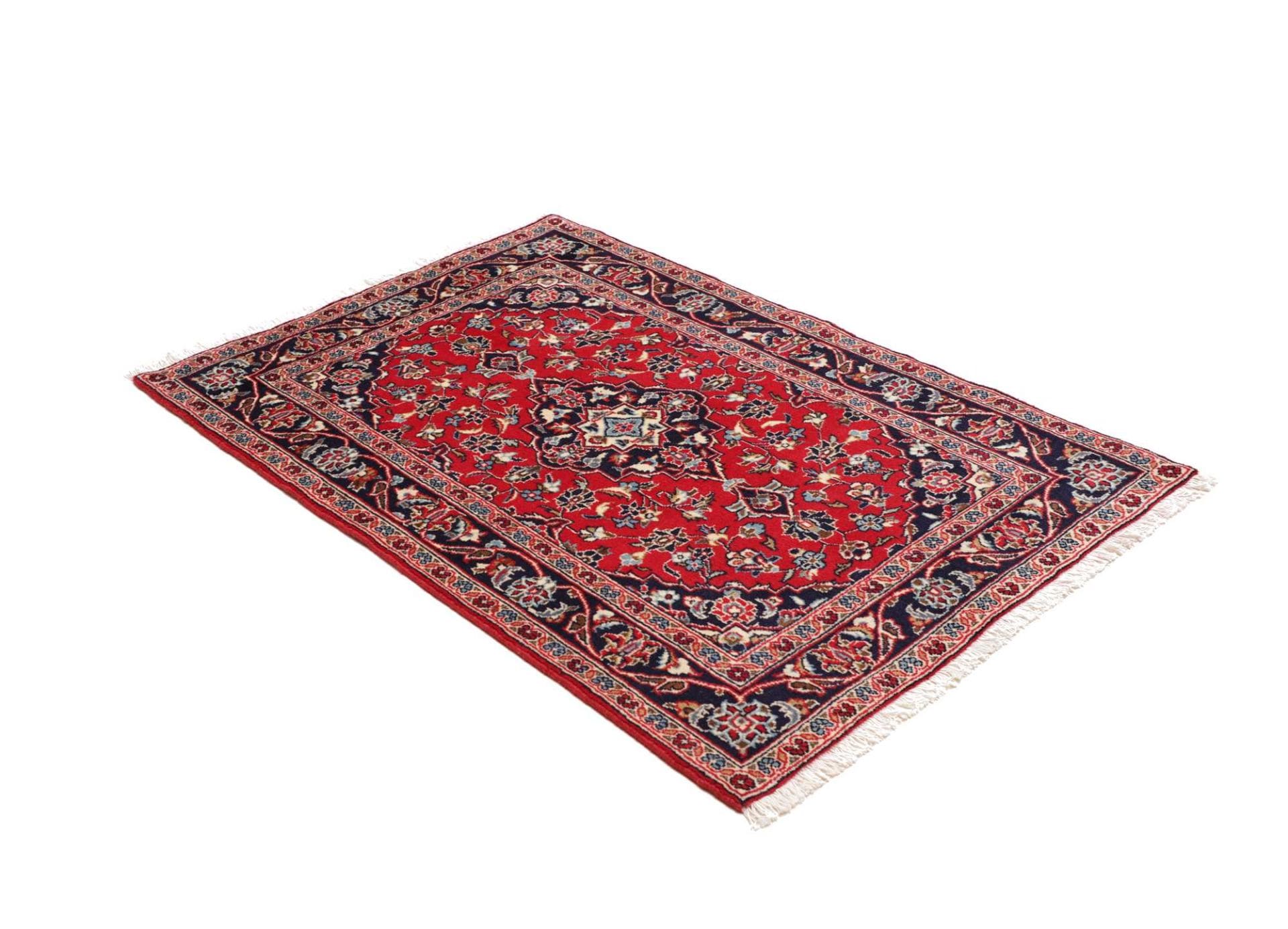 Kashan Perserteppich aus Iran, 100 × 146 cm