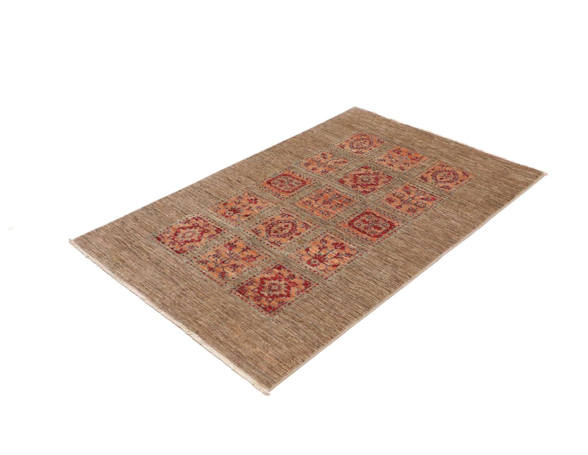 Bakhtiari Orientteppich 103 × 153 cm aus Wolle, handgeknüpft