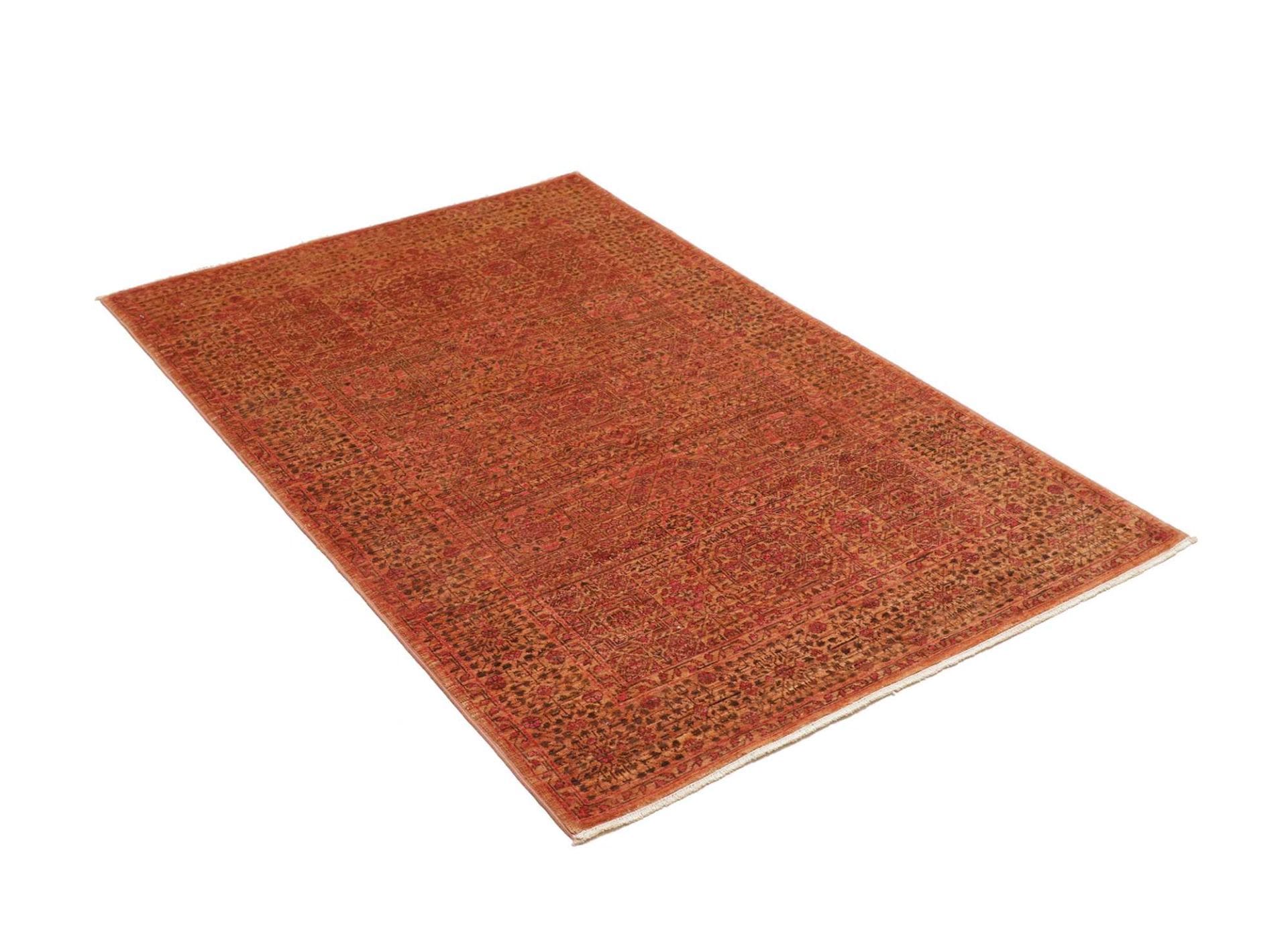 Handgeknüpfter Mamluk Orientteppich, 102 × 153 cm, Wolle