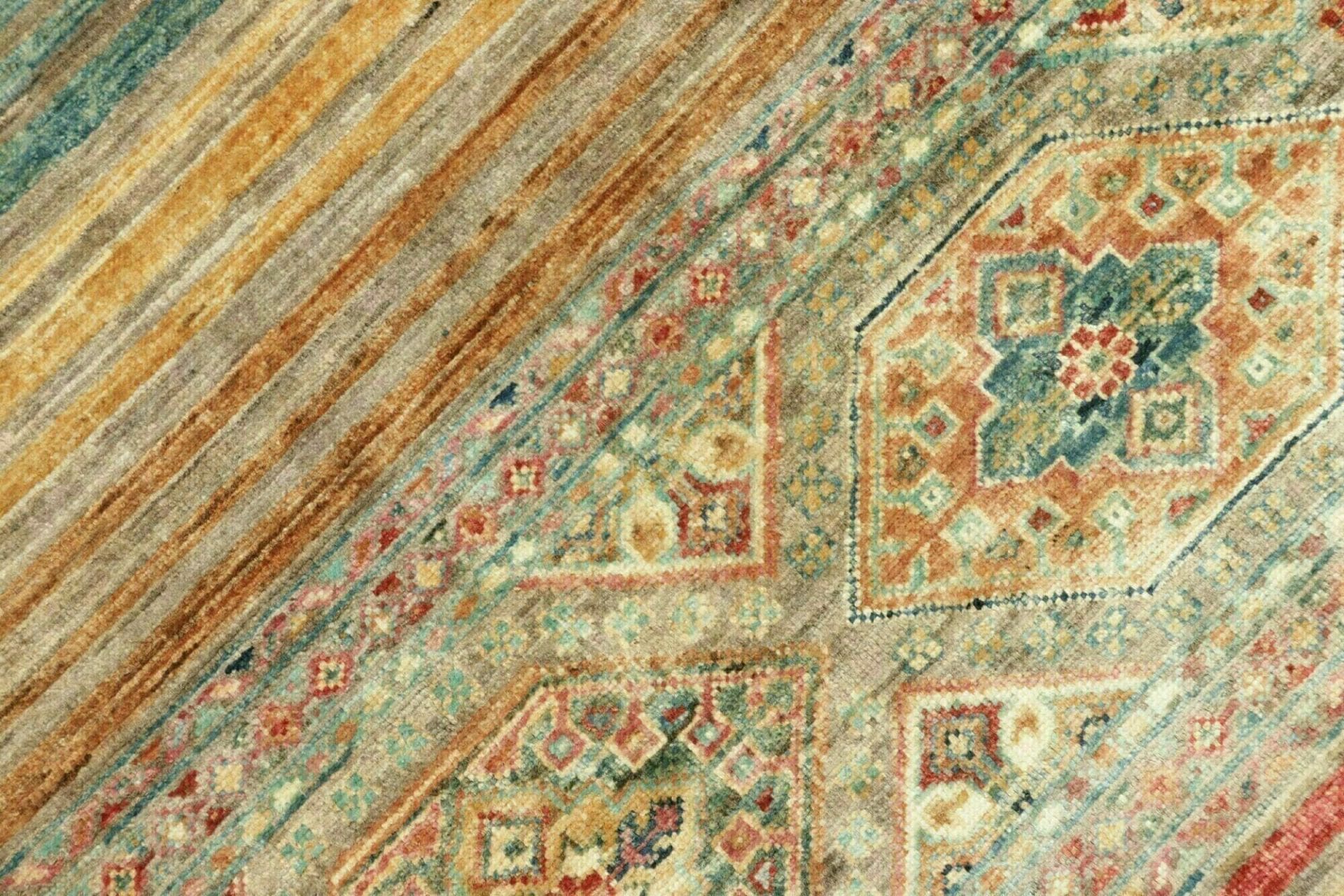 Handgeknüpfter Samarkand Orientteppich 102 × 154 cm