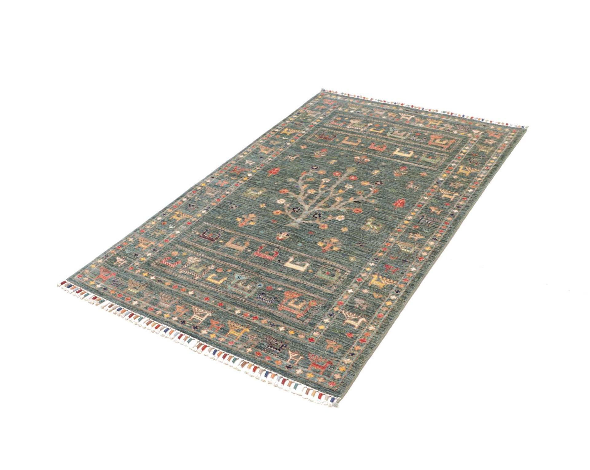 orientteppich-samarkand-102-x-158cm-aus-schurwolle-handgeknupft-1 Samarkand Orientteppich 102 × 158 cm aus Wolle, handgeknüpft