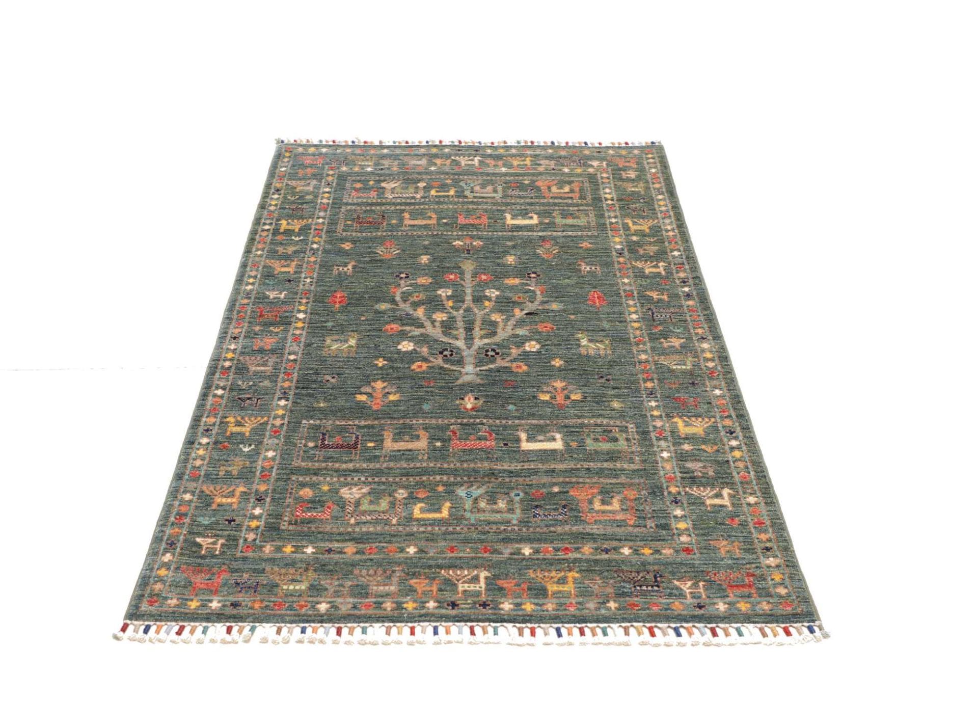 orientteppich-samarkand-102-x-158cm-aus-schurwolle-handgeknupft-3 Samarkand Orientteppich 102 × 158 cm aus Wolle, handgeknüpft