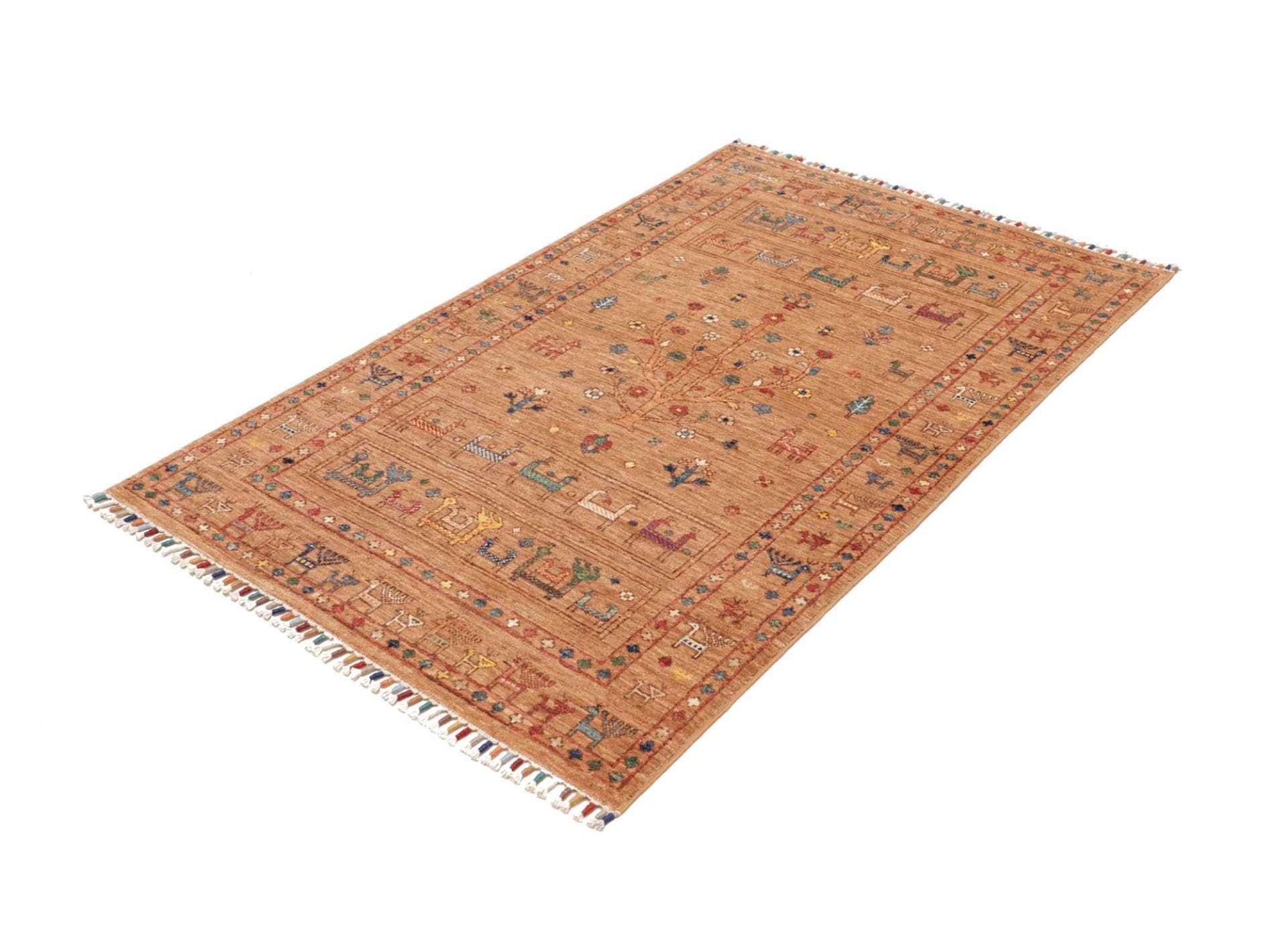Handgeknüpfter Samarkand Orientteppich 102 × 152 cm