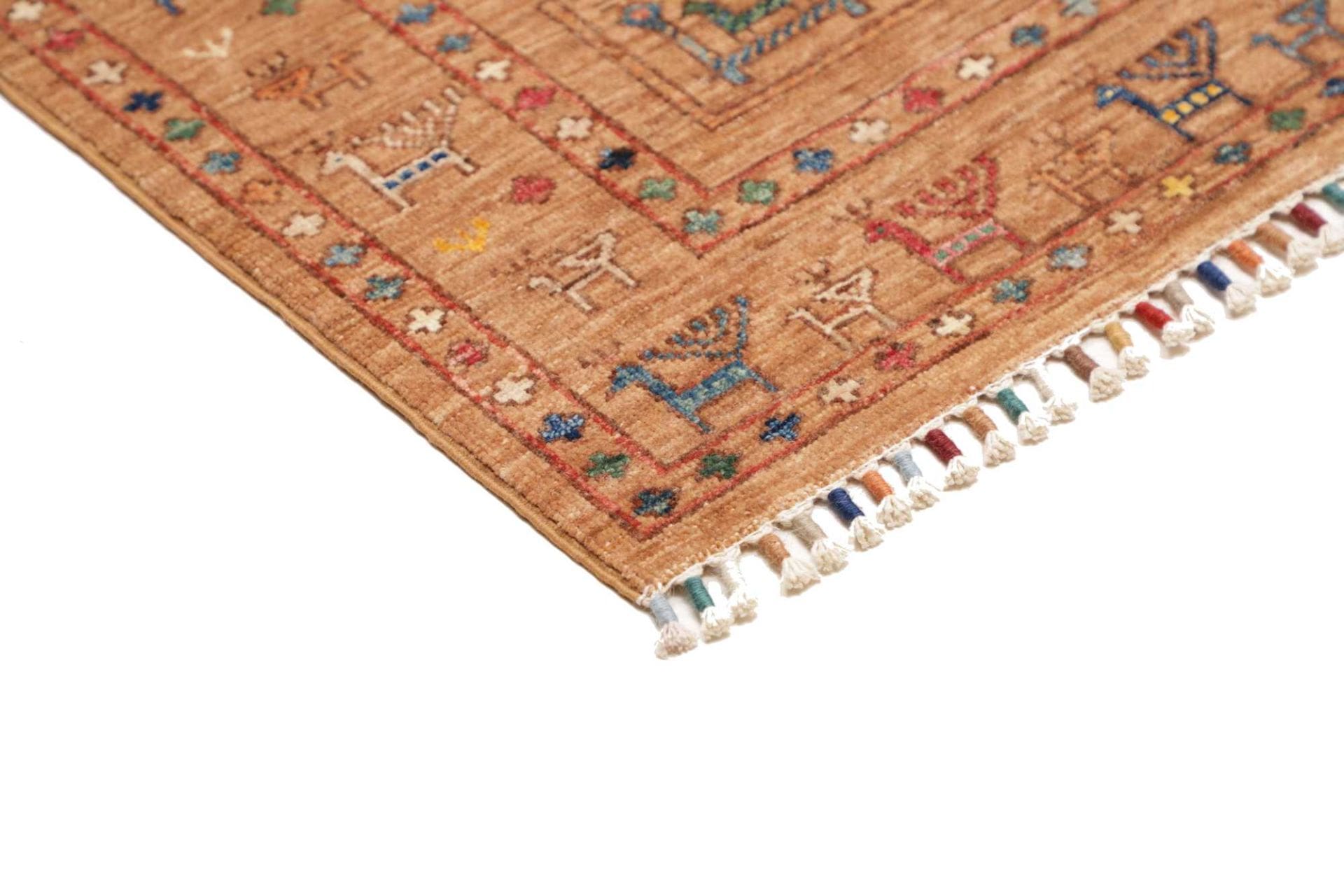 Handgeknüpfter Samarkand Orientteppich 102 × 152 cm