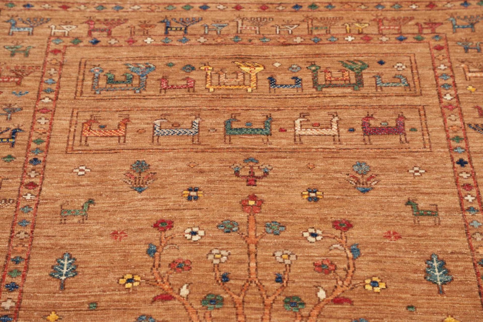 Handgeknüpfter Samarkand Orientteppich 102 × 152 cm