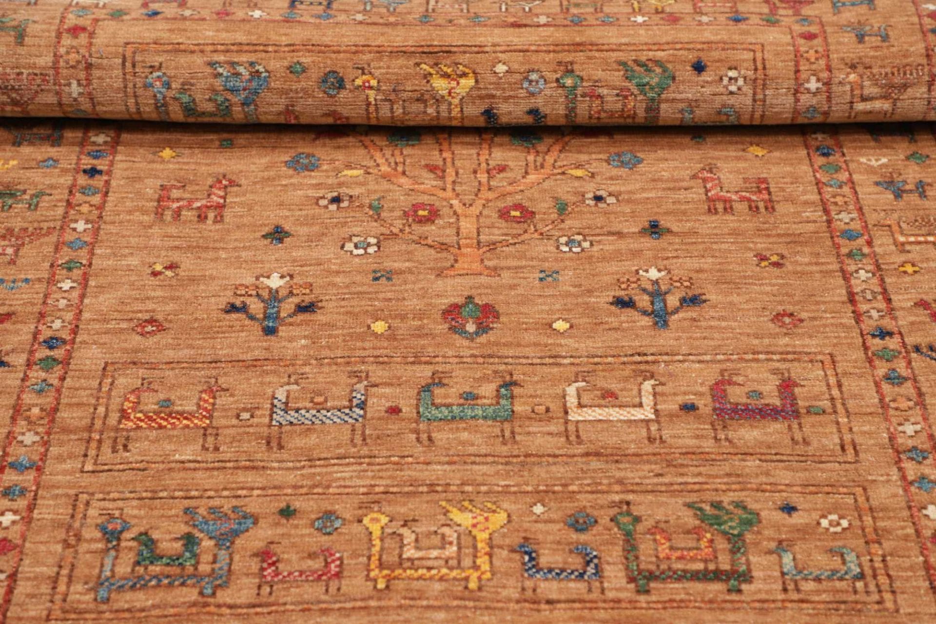 Handgeknüpfter Samarkand Orientteppich 102 × 152 cm