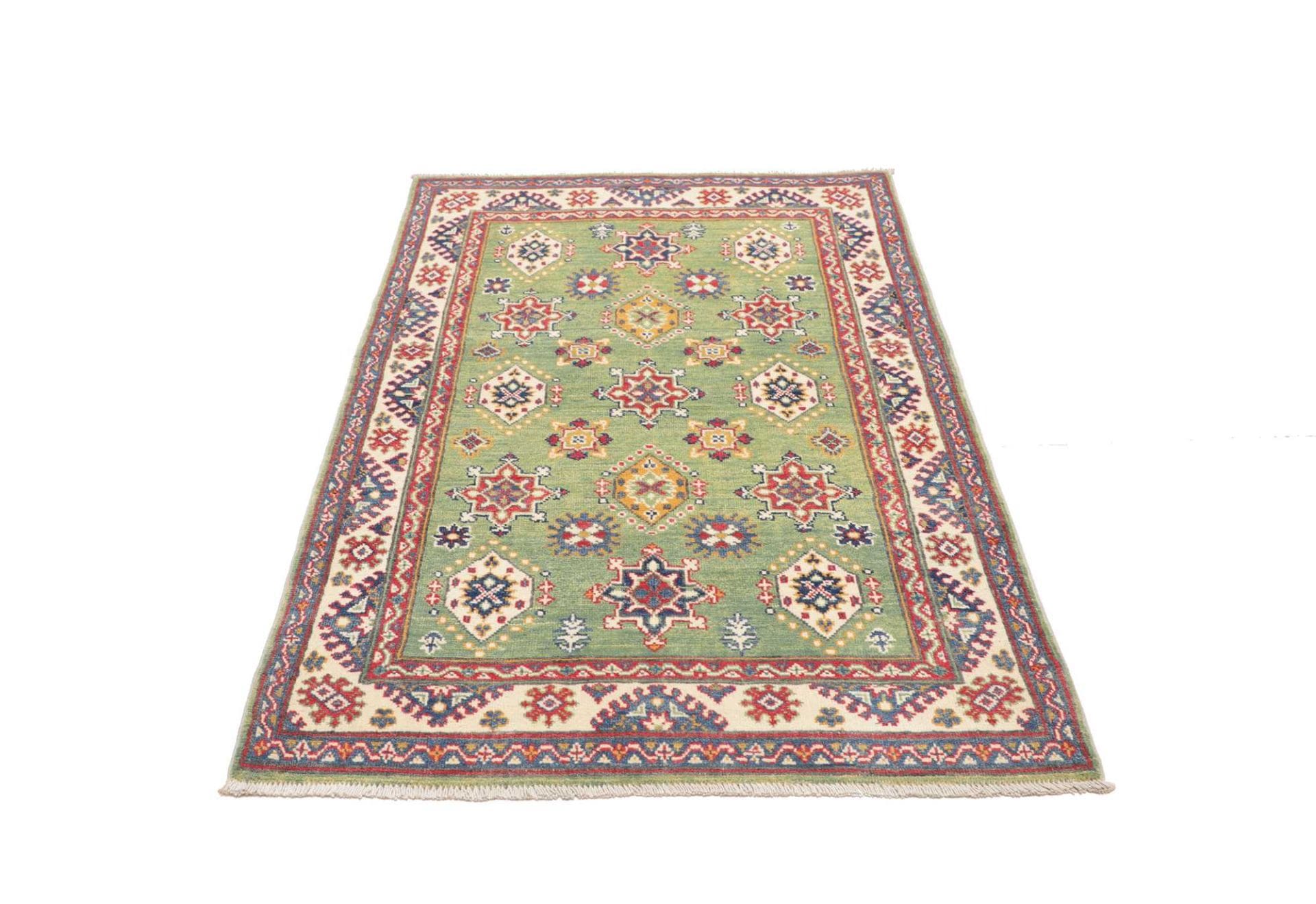Handgeknüpfter Kazak Orientteppich, 103 × 149 cm, Wolle