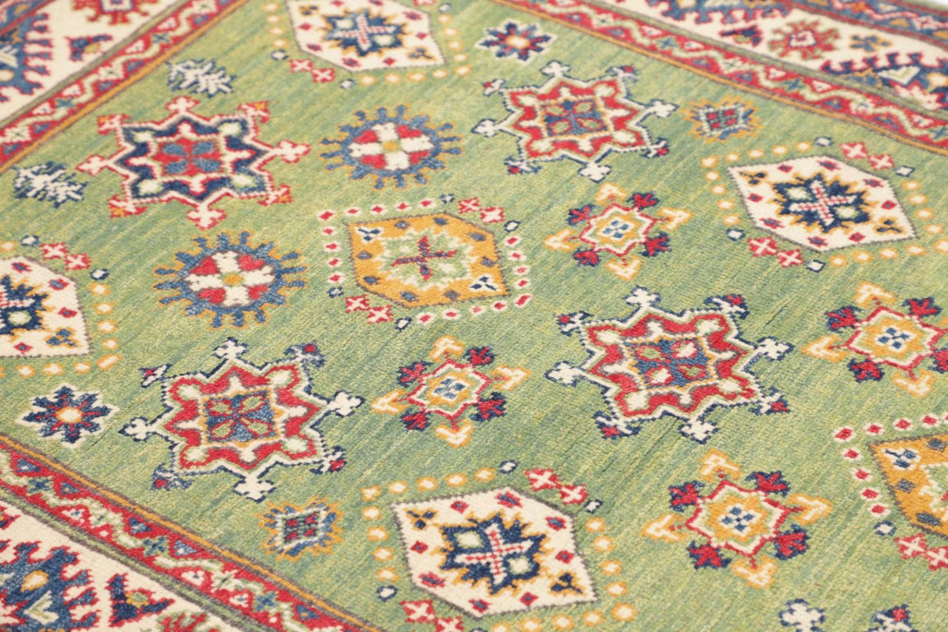 Handgeknüpfter Kazak Orientteppich, 103 × 149 cm, Wolle