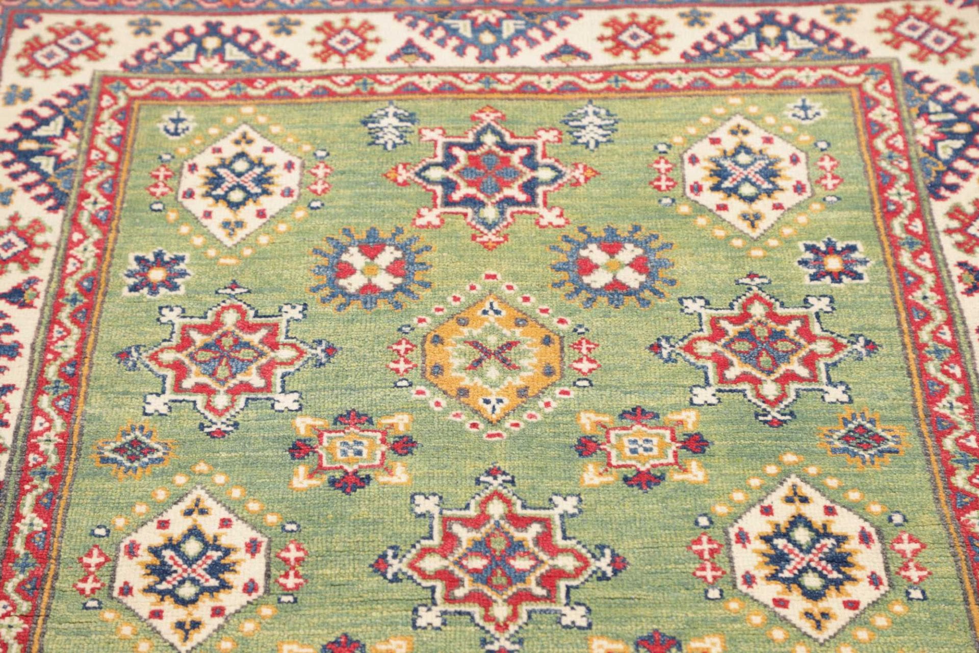 Handgeknüpfter Kazak Orientteppich, 103 × 149 cm, Wolle