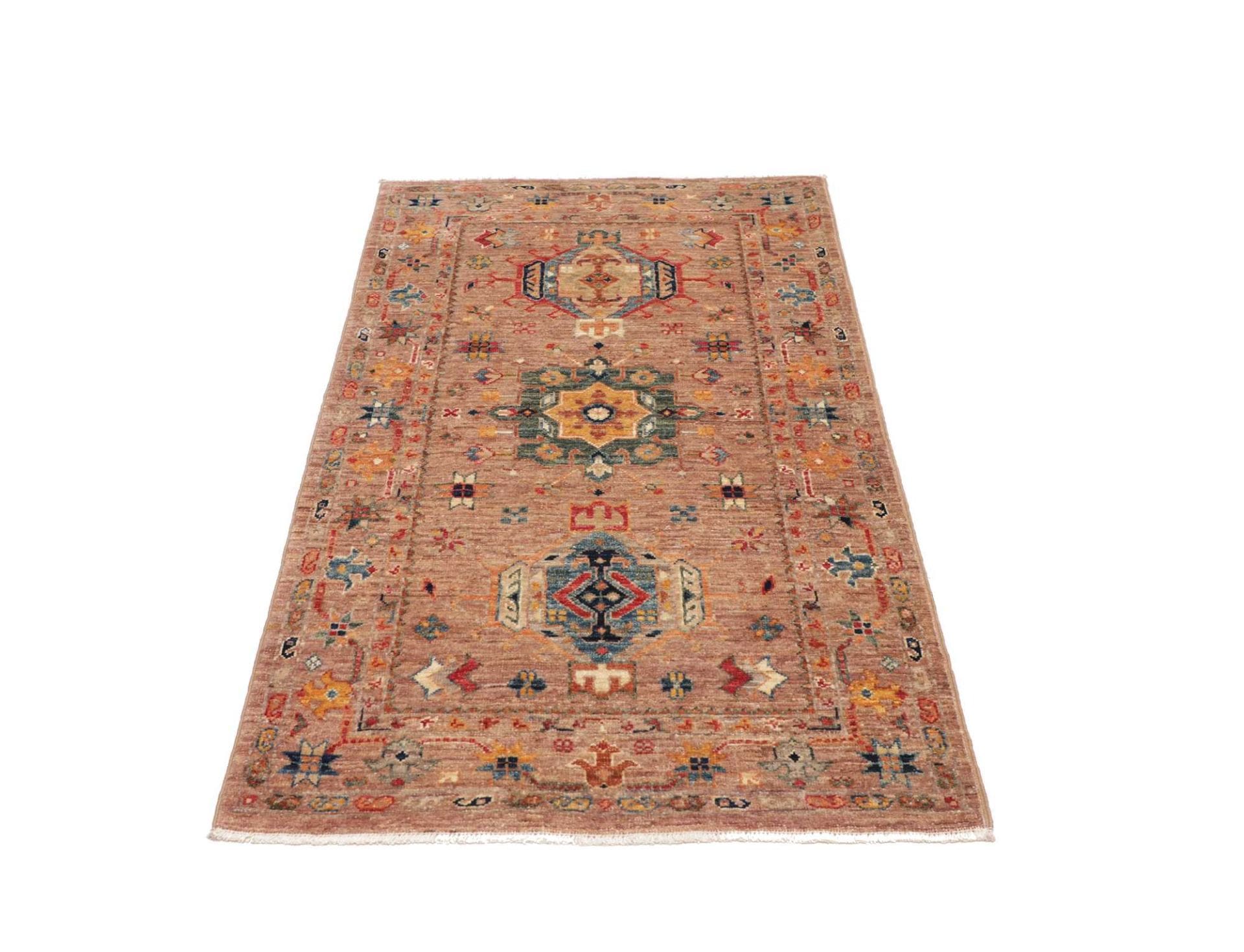 Handgeknüpfter Samarkand Orientteppich 82 × 135 cm