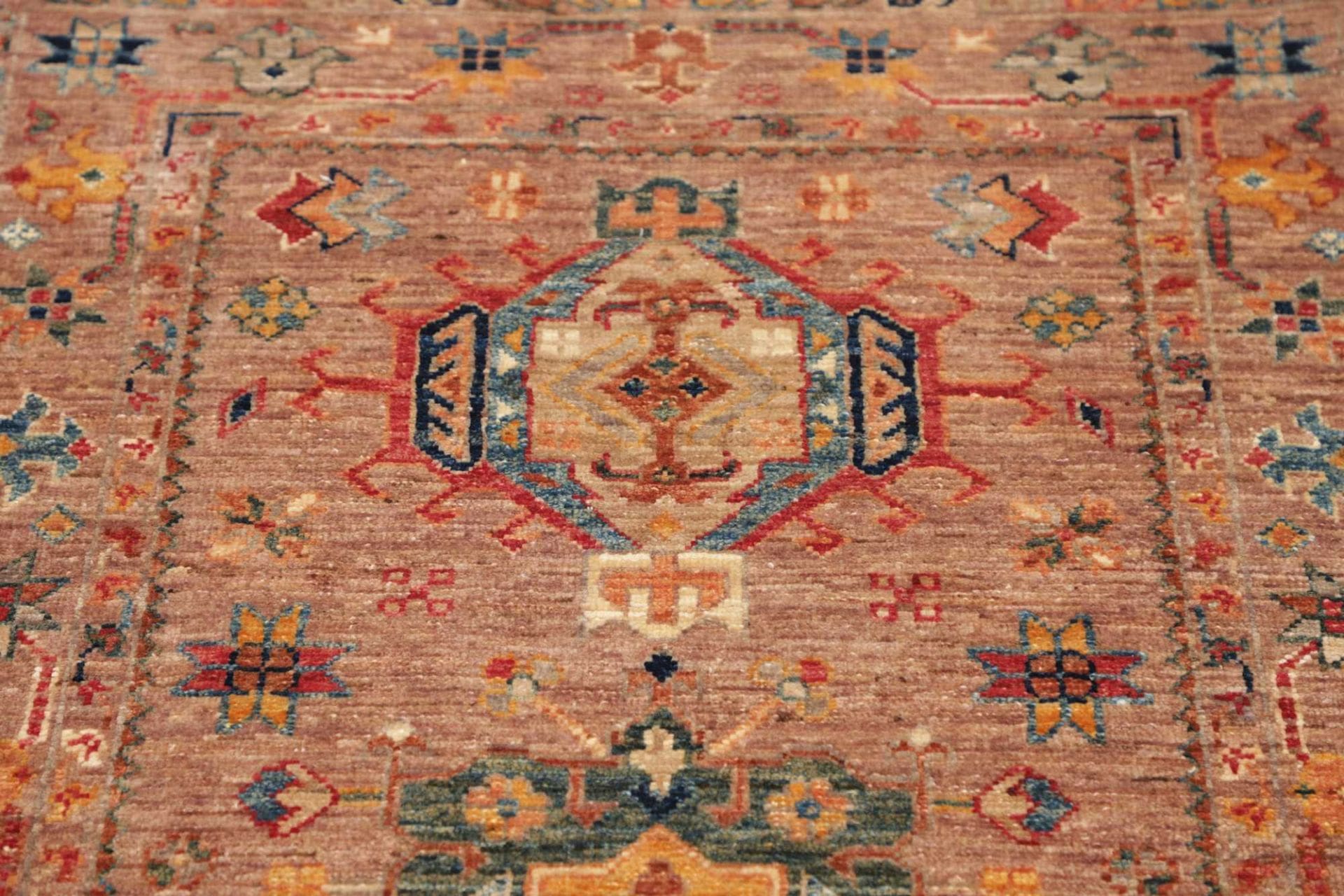 Handgeknüpfter Samarkand Orientteppich 82 × 135 cm
