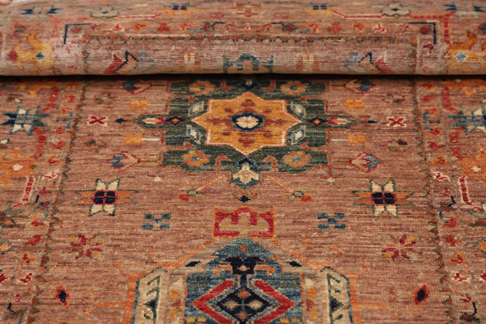 Handgeknüpfter Samarkand Orientteppich 82 × 135 cm