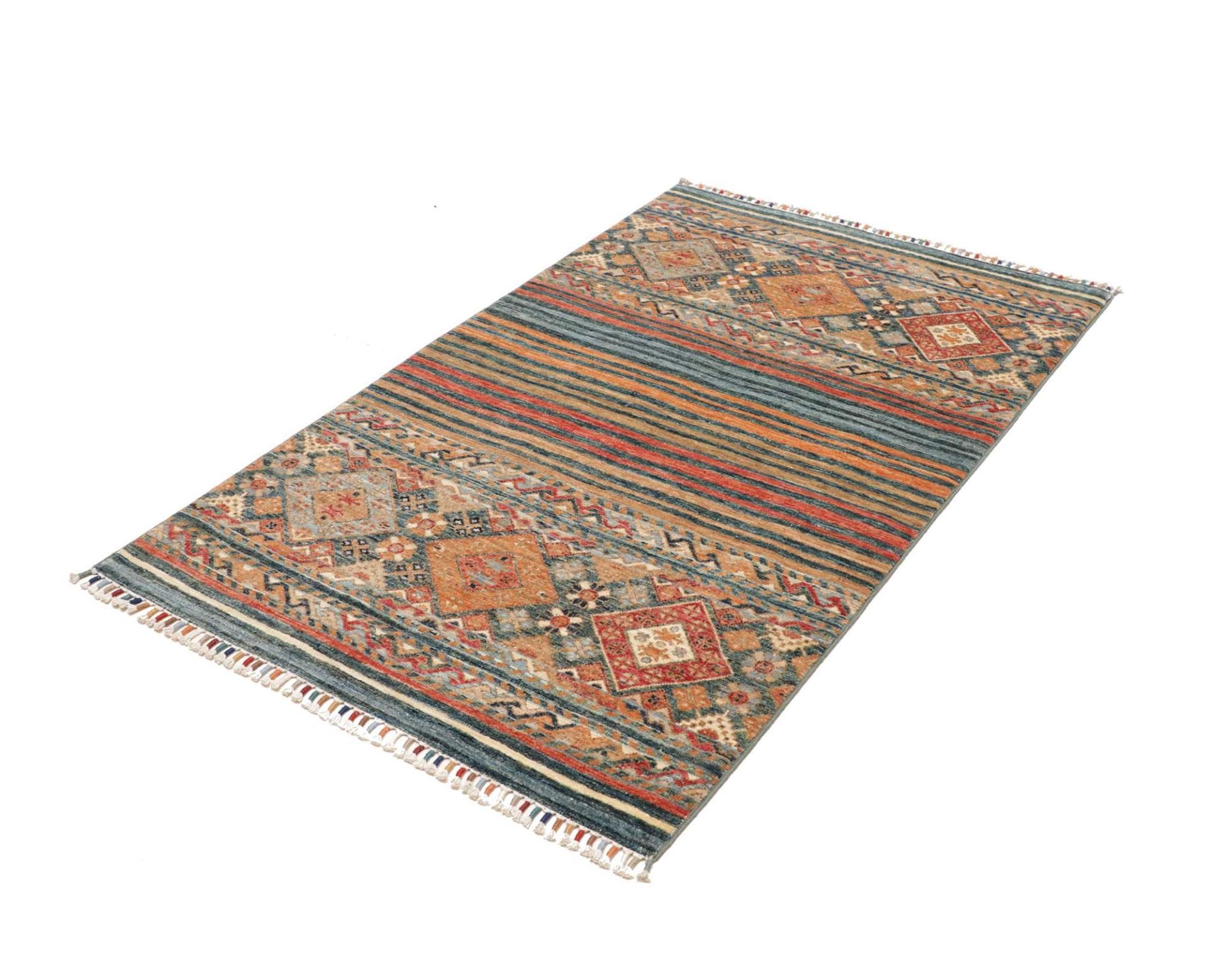 Handgeknüpfter Samarkand Orientteppich 100 × 153 cm