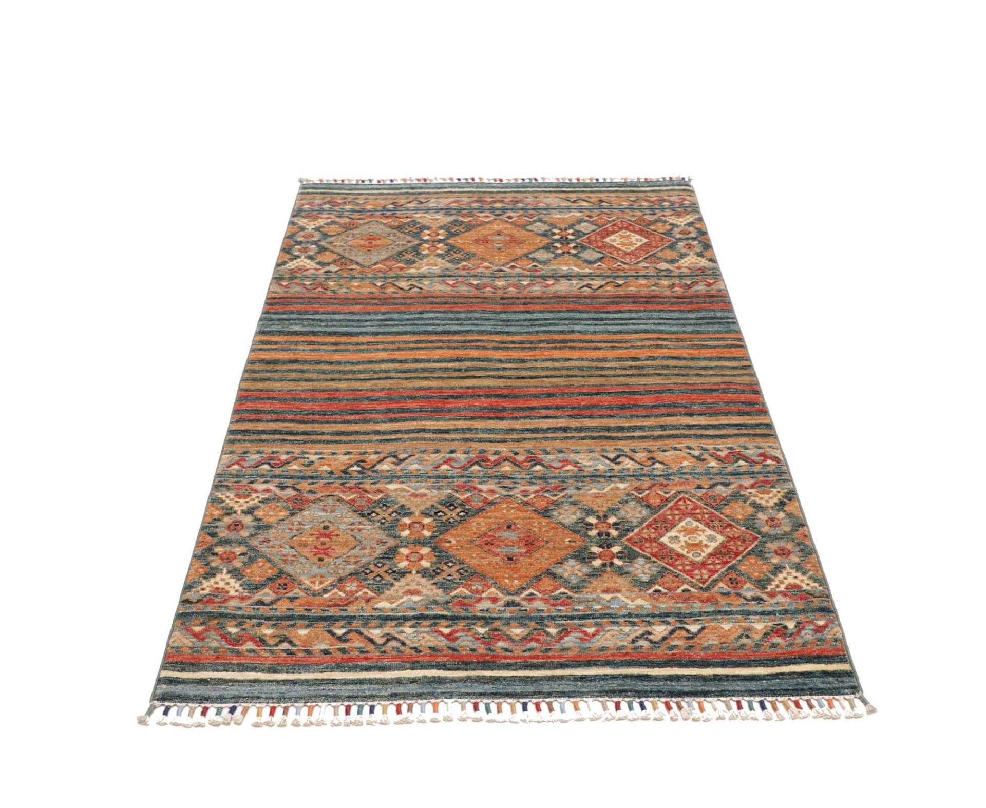 Handgeknüpfter Samarkand Orientteppich 100 × 153 cm