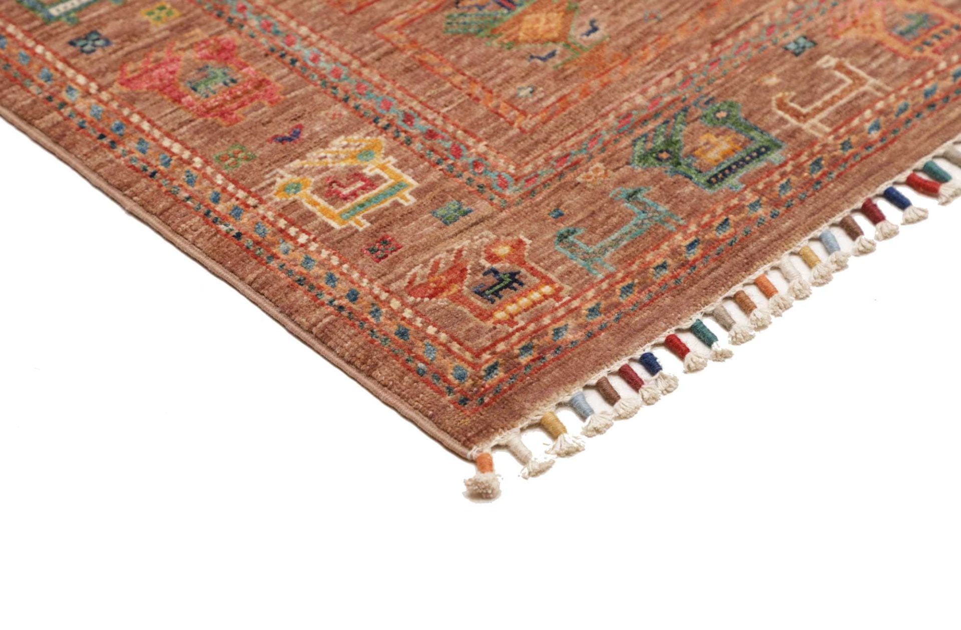 Handgeknüpfter Samarkand Orientteppich 101 × 149 cm