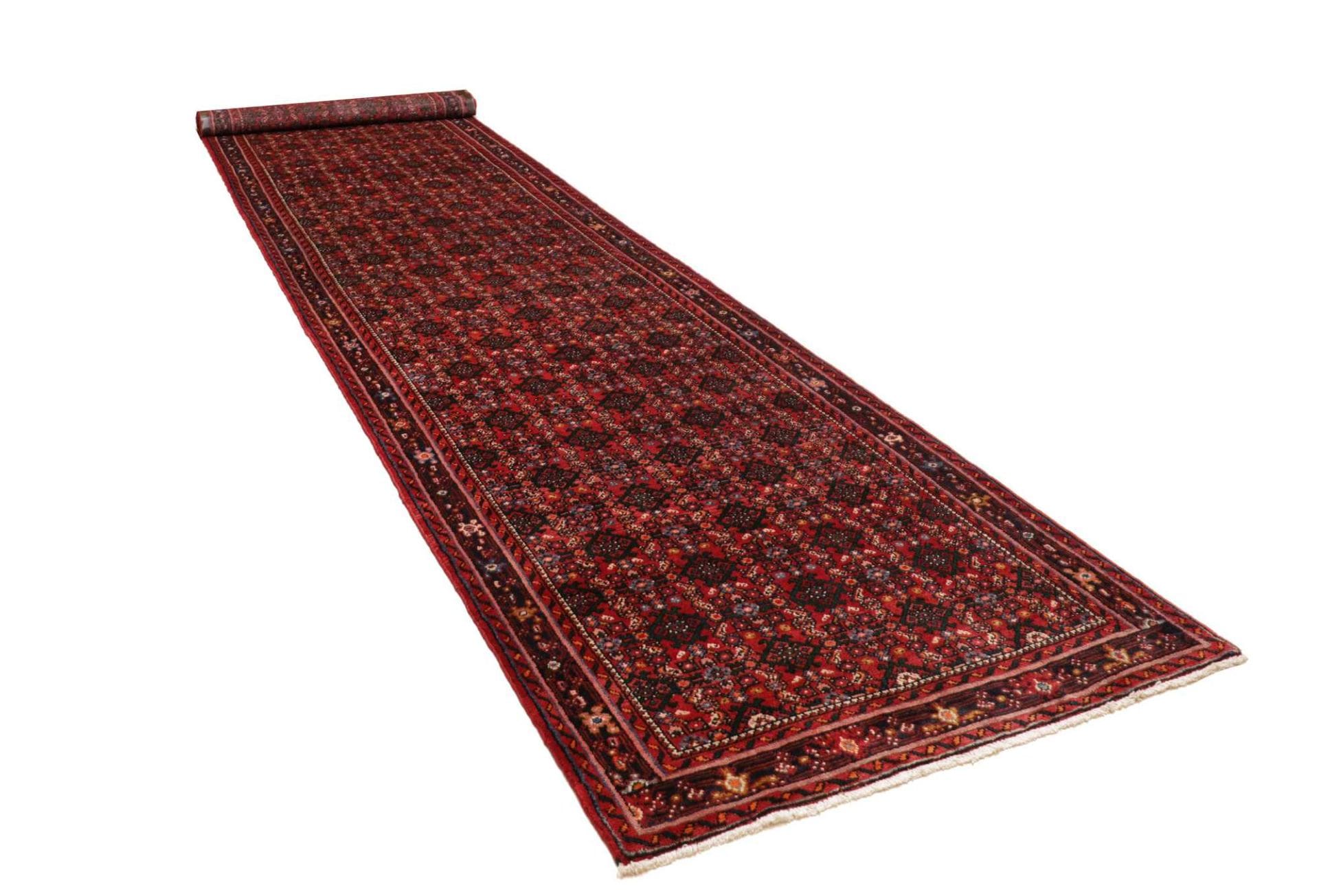 Handgeknüpfter Hamadan Herati Perserteppich 123 × 510 cm