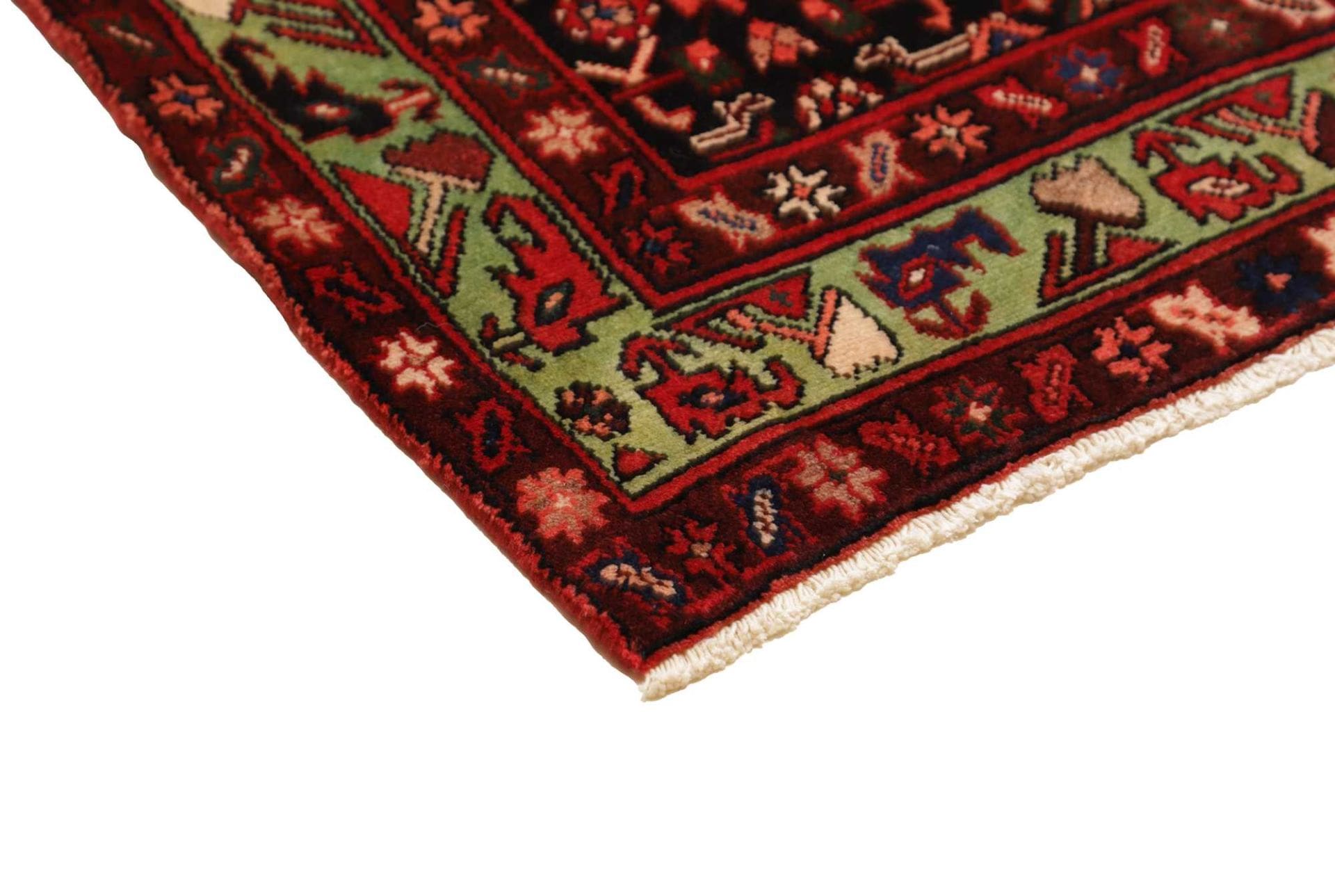 Handgeknüpfter Hamadan Perserteppich, 118 × 426 cm, Wolle