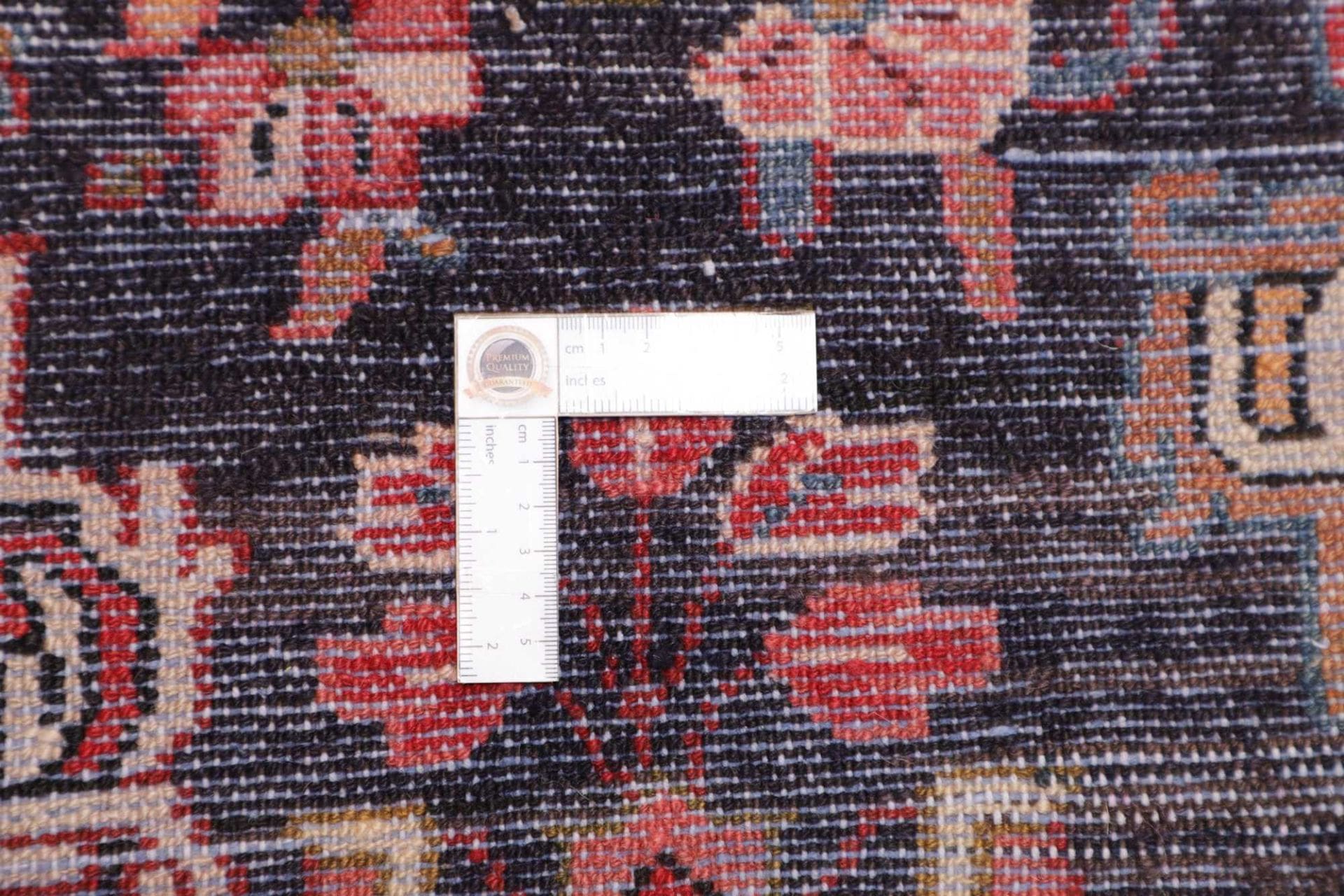 Handgeknüpfter Hamadan Perserteppich, 118 × 426 cm, Wolle
