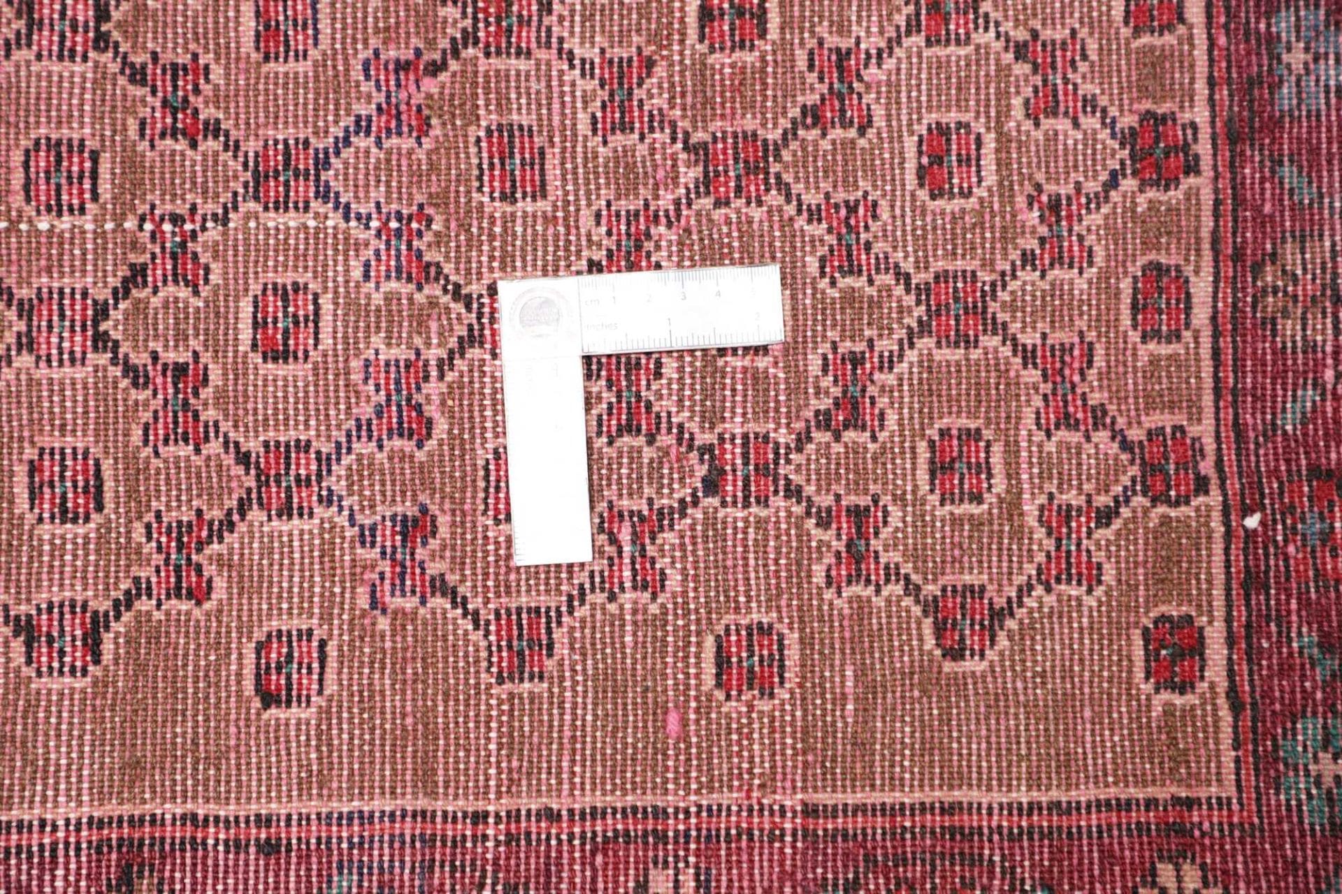 hamadan-teppich-108-x-400cm-herati-muster-schurwolle-handgeknupft-8 Hamadan Herati Perserteppich 108 × 400 cm aus Wolle, handgeknüpft