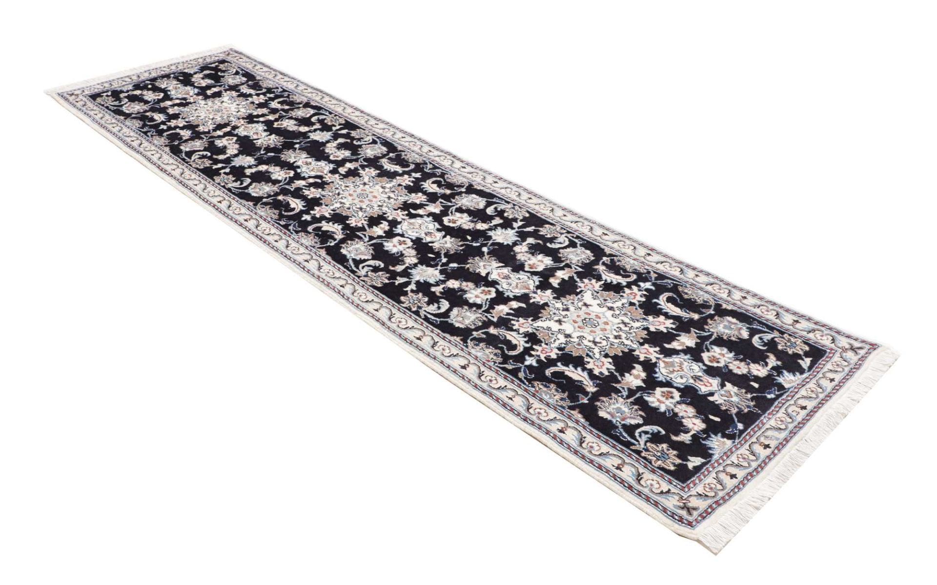 Handgeknüpfter Nain Perserteppich 83 × 287 cm