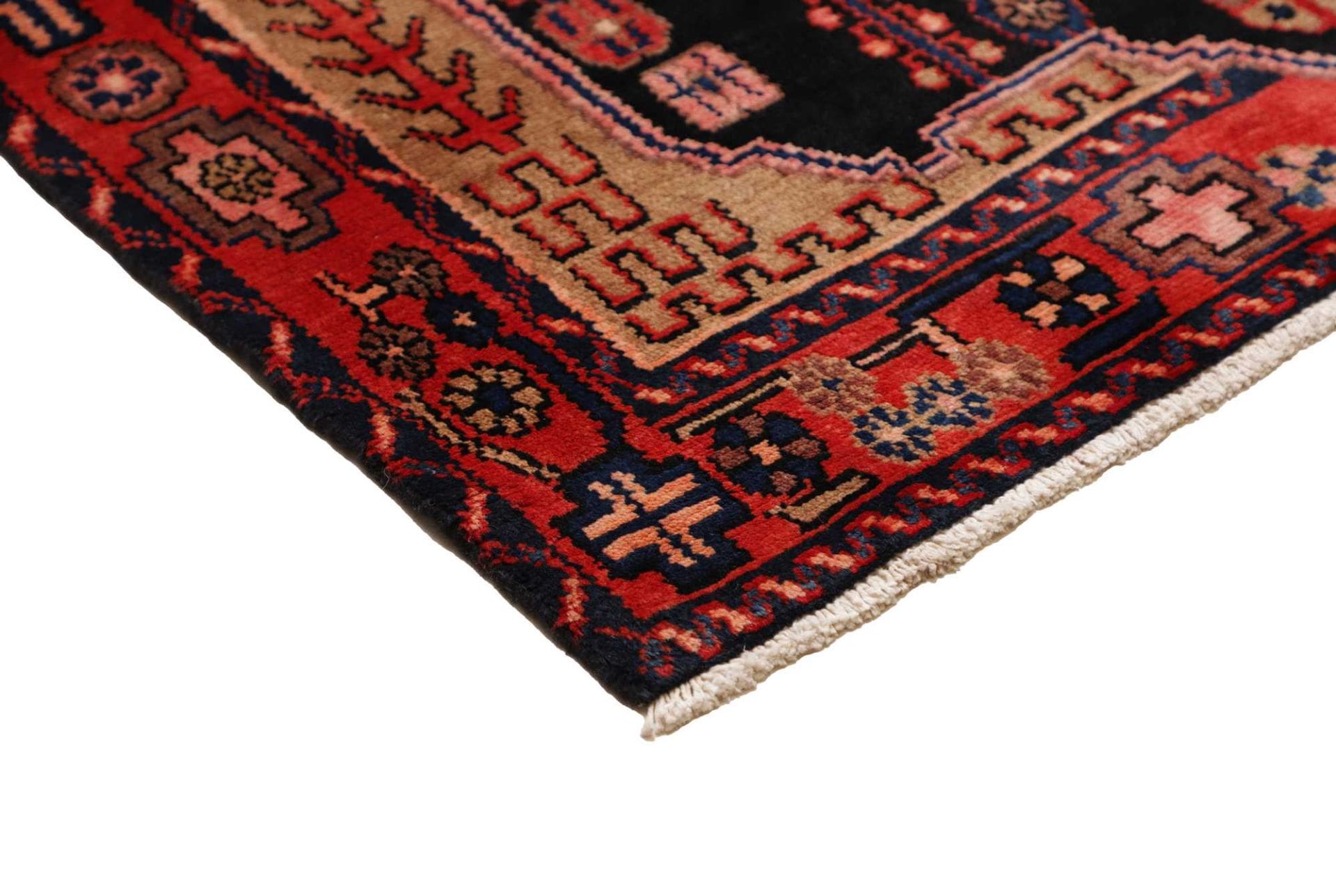 Hamadan Perserteppich aus Iran, 123 × 460 cm