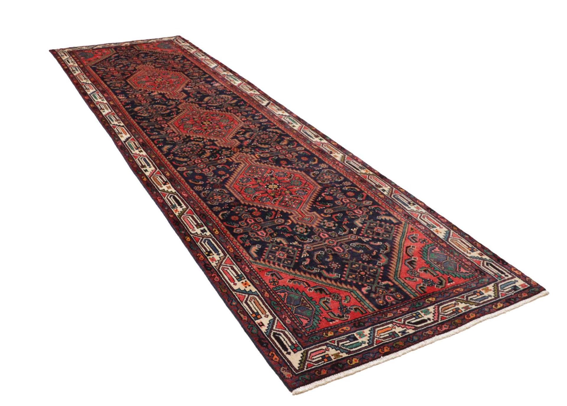 Hamadan Herati Perserteppich aus Iran, 113 × 360 cm