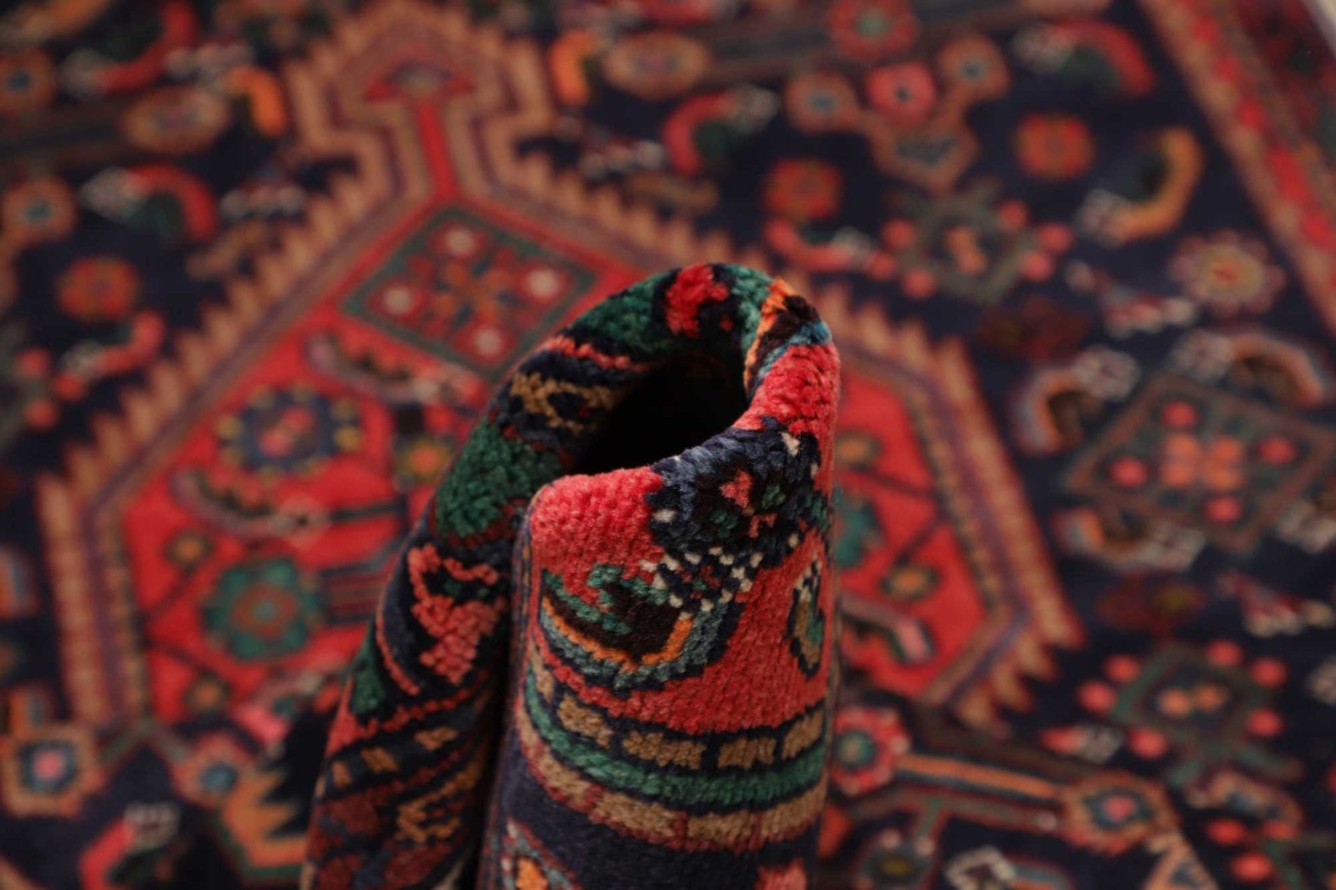 Hamadan Herati Perserteppich aus Iran, 113 × 360 cm