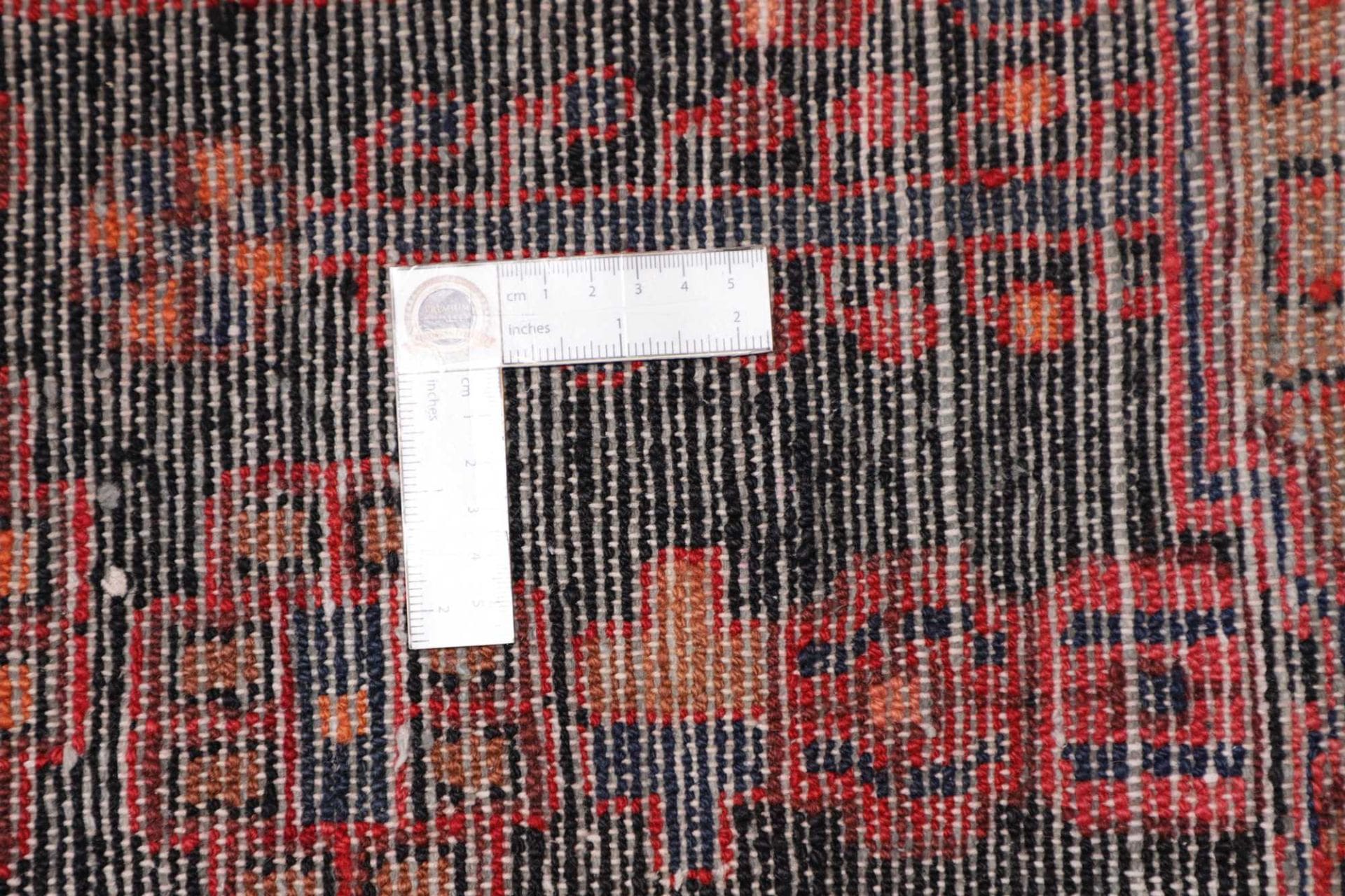 hamadan-teppich-105-x-477cm-schurwolle-herati-muster-handgeknupft-8 Hamadan Herati Perserteppich aus Iran, 105 × 477 cm