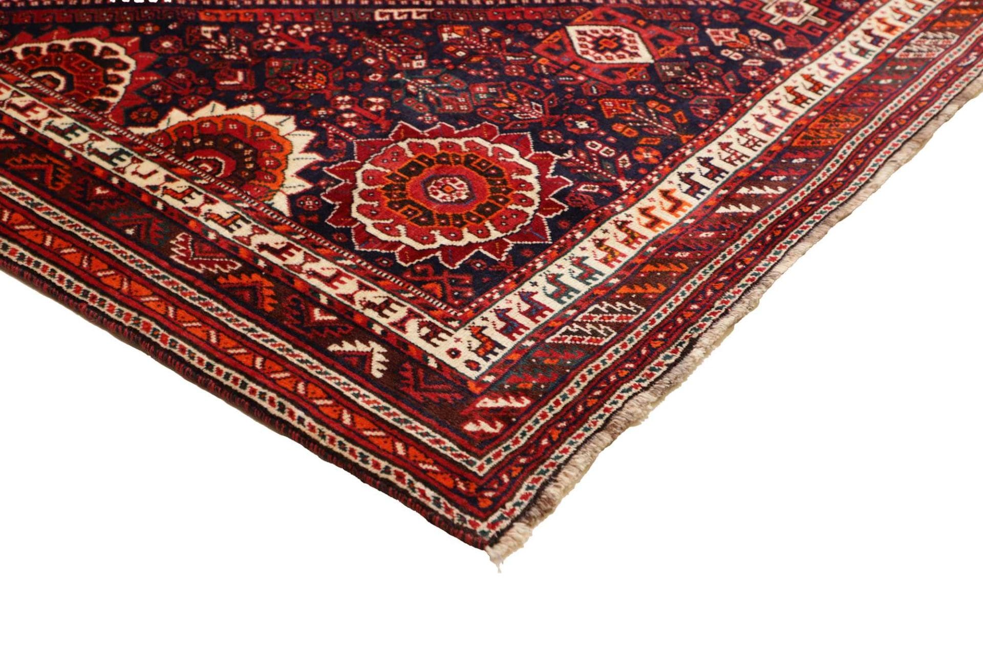 Handgeknüpfter Shiraz Perserteppich 226 × 330 cm