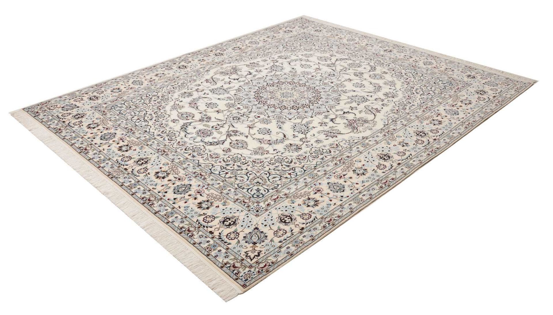nain-teppich-6la-213-x-251-cm-handgeknupft-exklusives-design-1 Nain Perserteppich 213 × 251 cm aus Wolle, handgeknüpft
