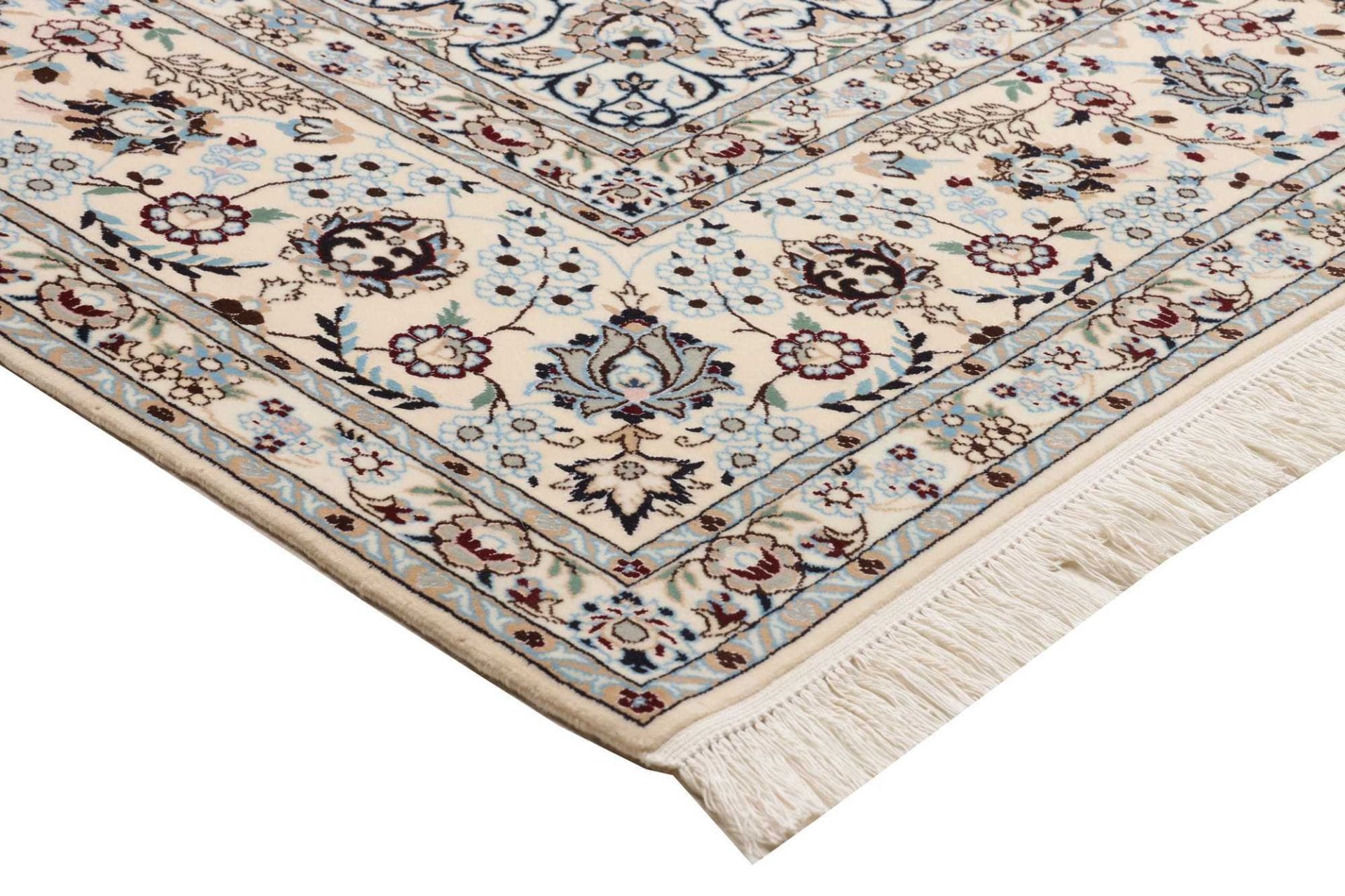 nain-teppich-6la-213-x-251-cm-handgeknupft-exklusives-design-4 Nain Perserteppich 213 × 251 cm aus Wolle, handgeknüpft