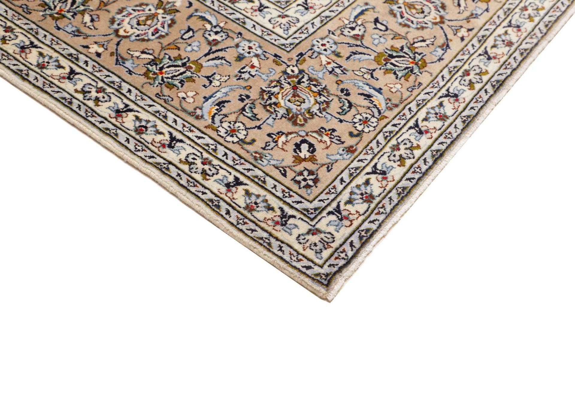 Handgeknüpfter Kashan Perserteppich, 293 × 385 cm, Wolle
