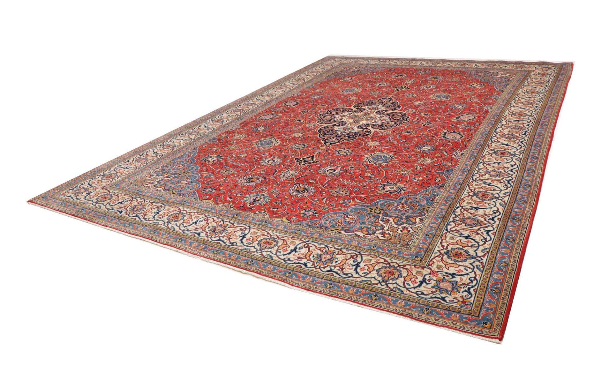 Sarough Farahan Perserteppich aus Iran, 306 × 415 cm