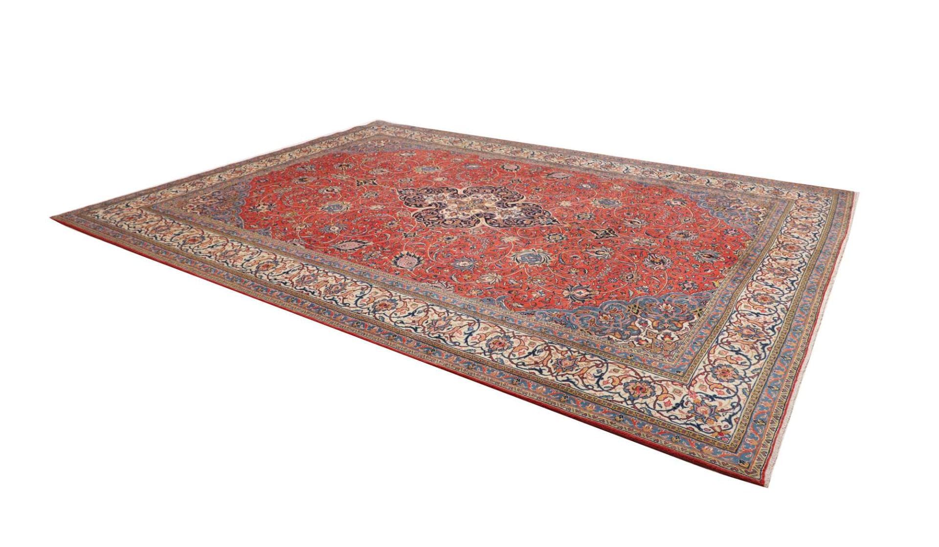 Sarough Farahan Perserteppich aus Iran, 306 × 415 cm
