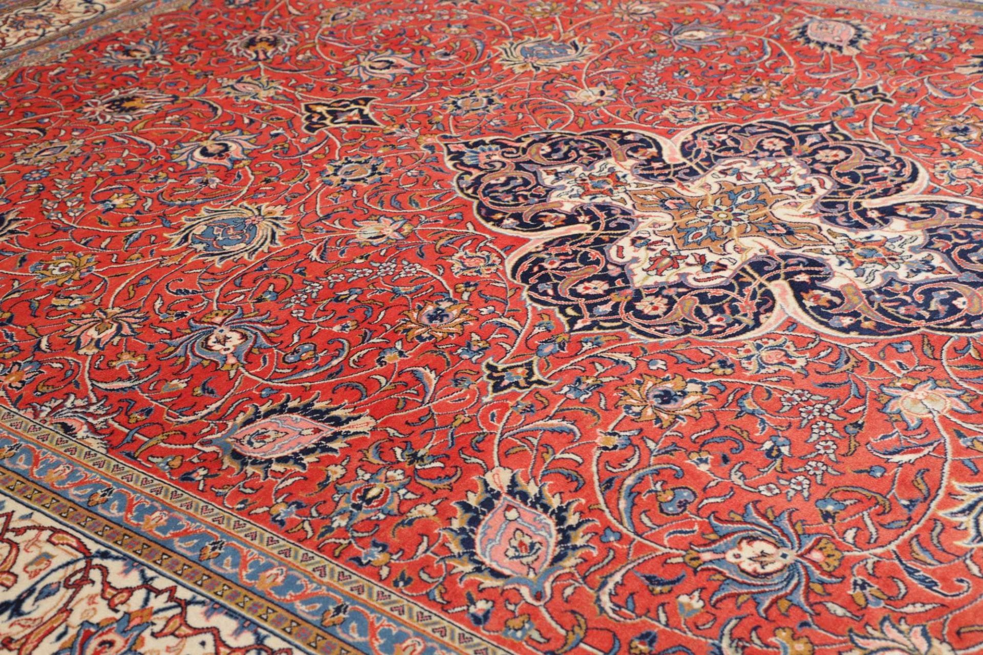 Sarough Farahan Perserteppich aus Iran, 306 × 415 cm