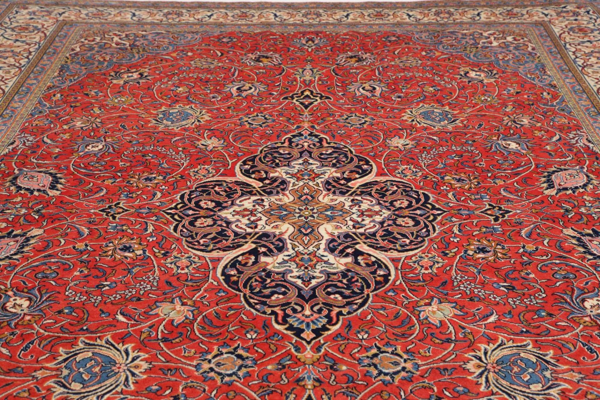 Sarough Farahan Perserteppich aus Iran, 306 × 415 cm
