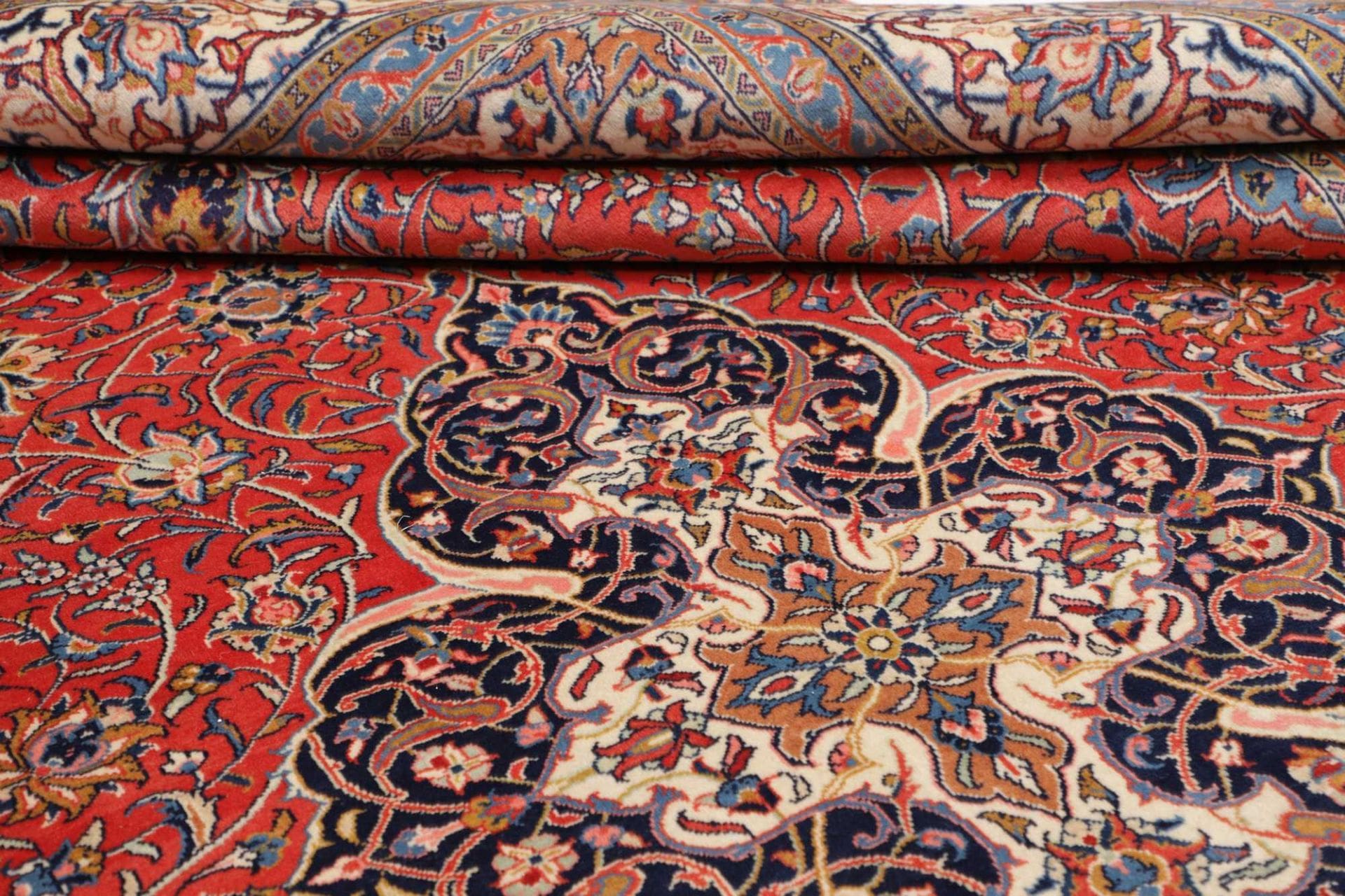 Sarough Farahan Perserteppich aus Iran, 306 × 415 cm
