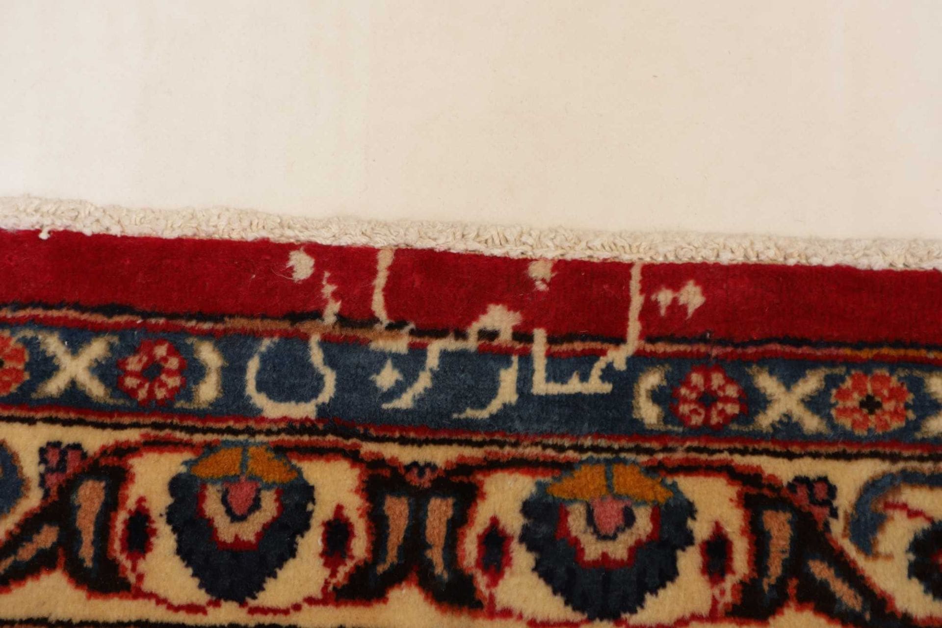 Mashhad Perserteppich aus Iran, 298 × 388 cm