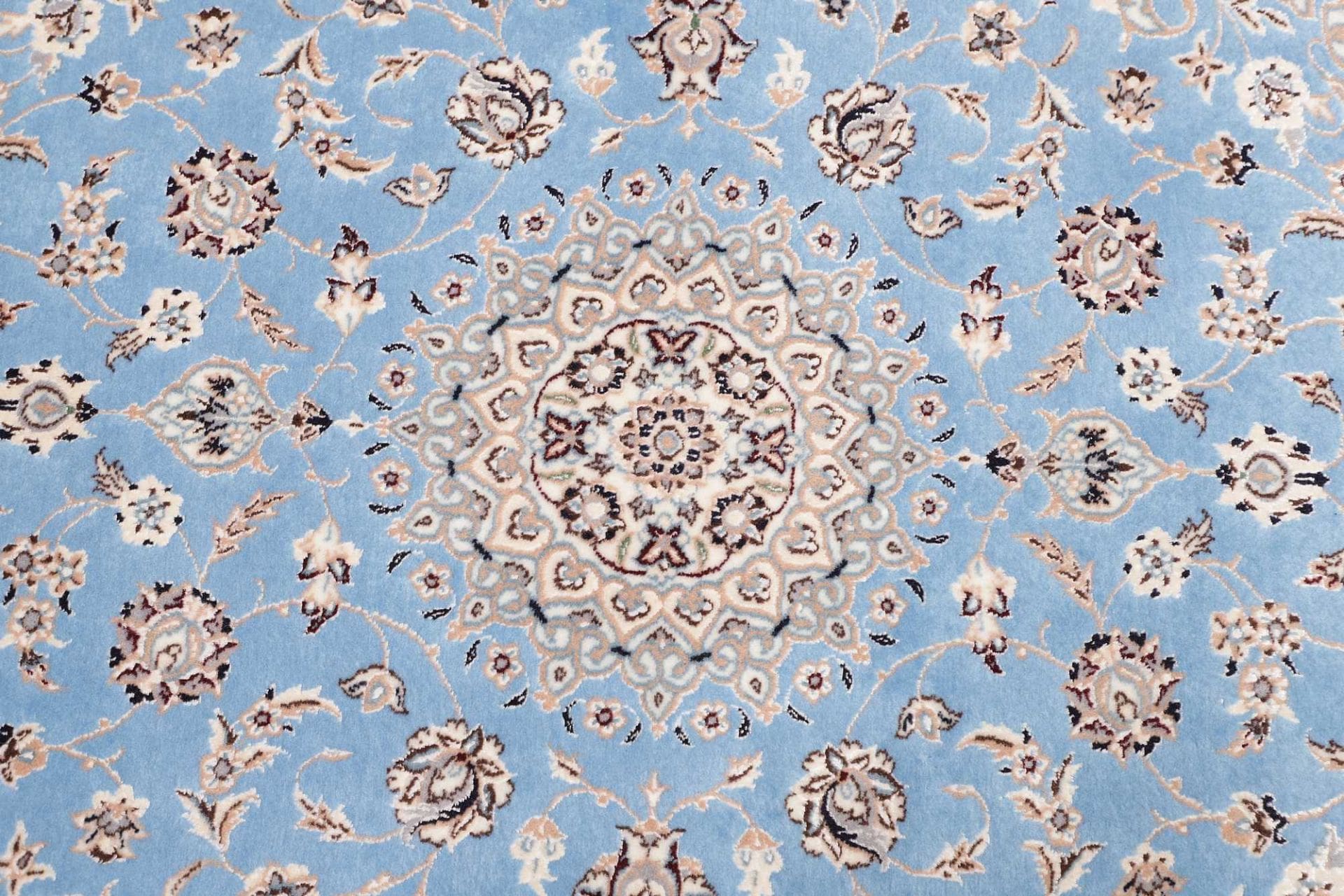 Handgeknüpfter Nain Perserteppich 88 × 440 cm